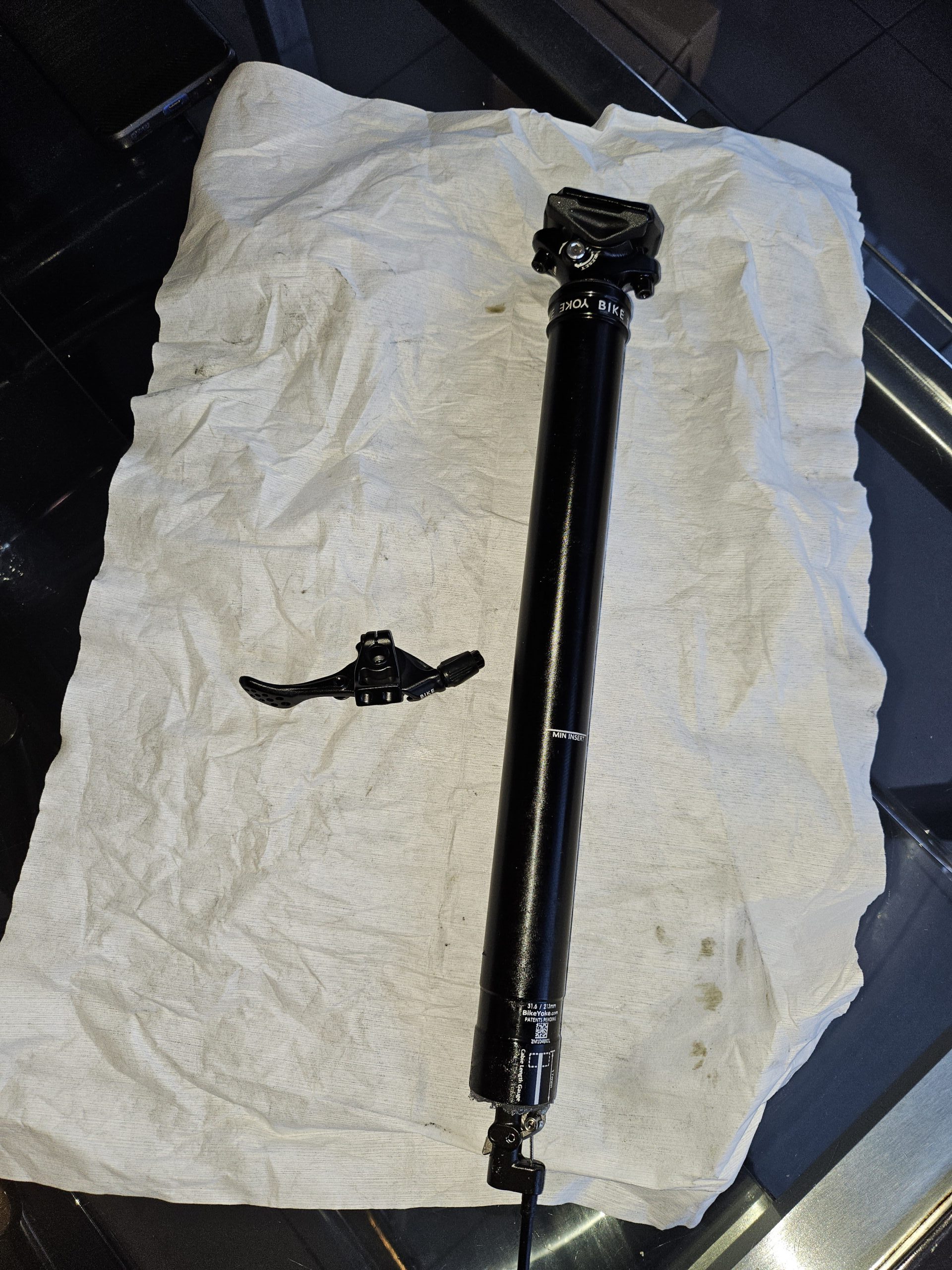 Bikeyoke revive 213mm travel 31.6mm