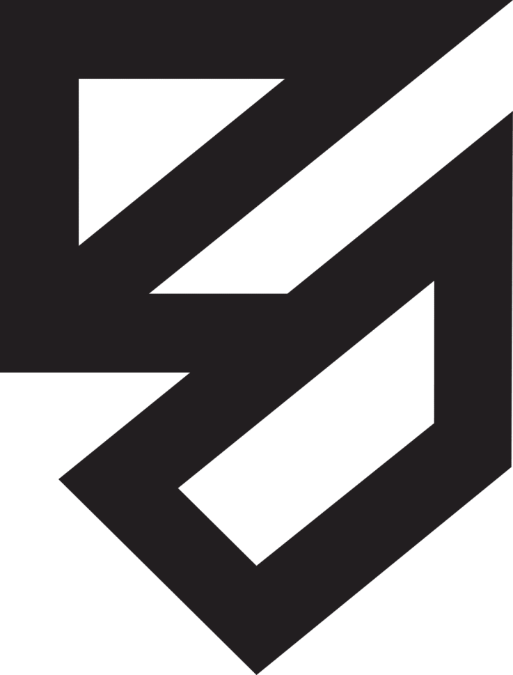 The logo of Calibre Bicycles, featuring stylized geometric shapes in black and green against a transparent background.