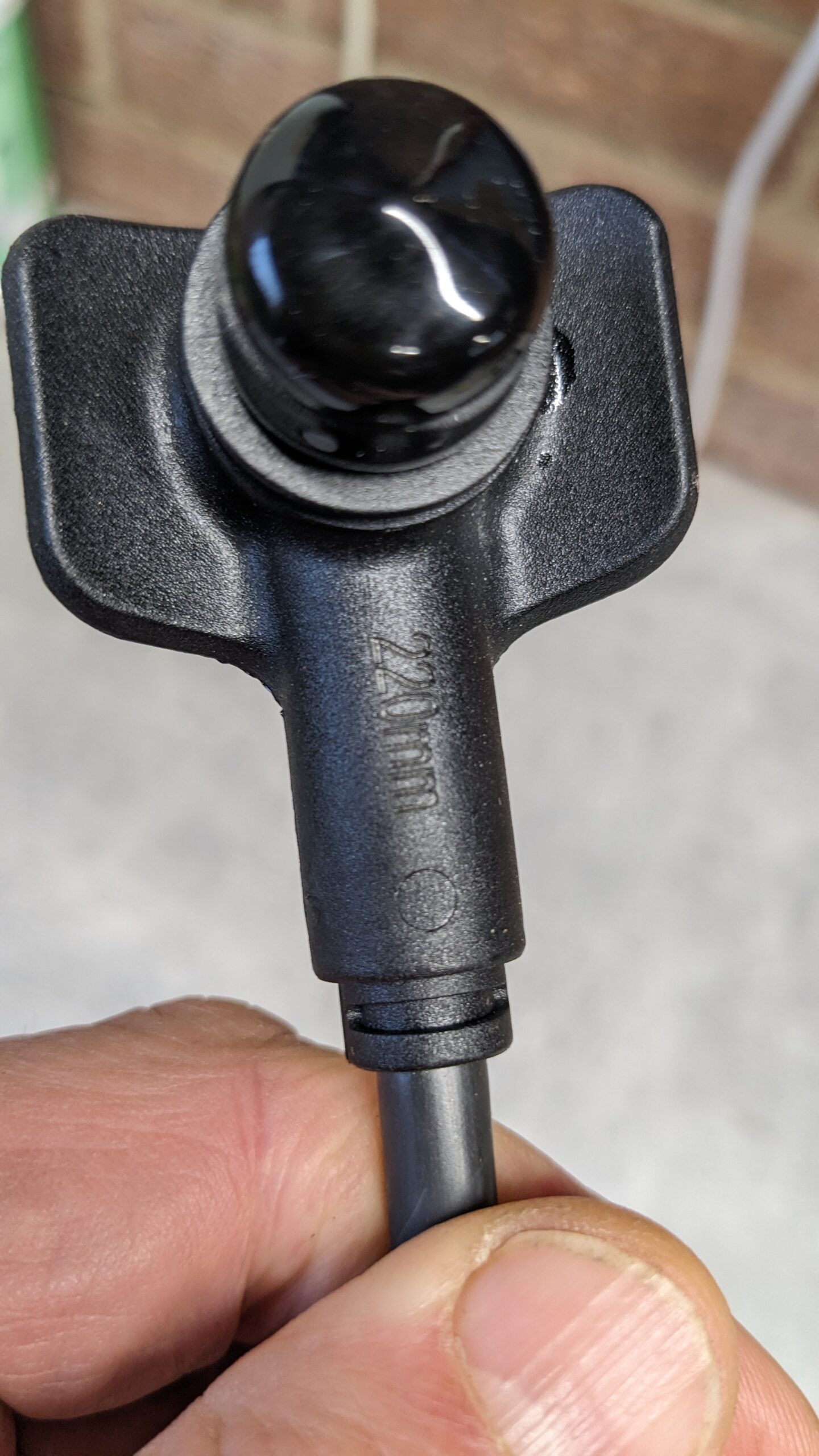 Specialized range extender cable. 220mm.