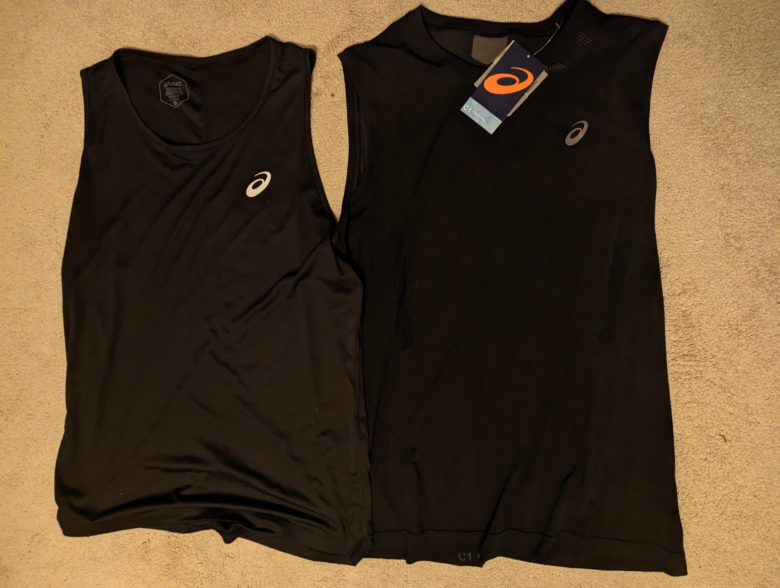 DHB and Asics running gear – all brand new