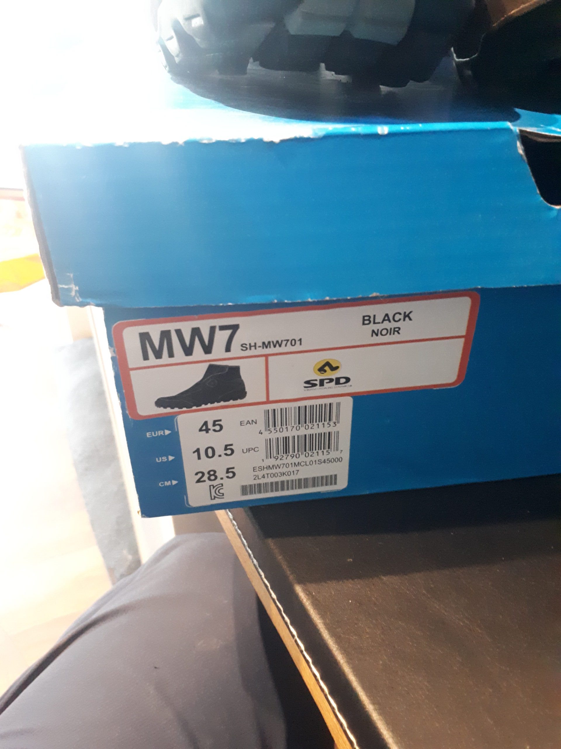 Shimano MW701 winter SPD shoes size 44 / 10