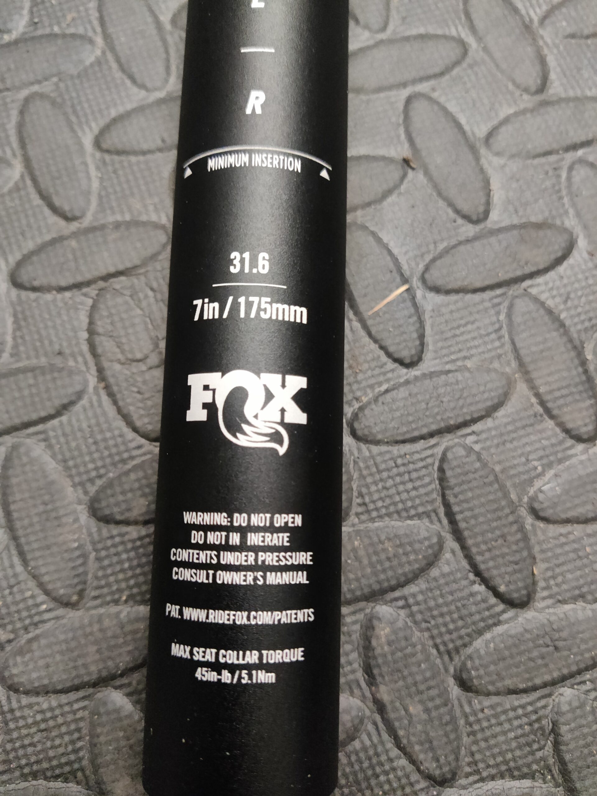 Fox Transfer Performance Elite Dropper 175mm 31.6mm