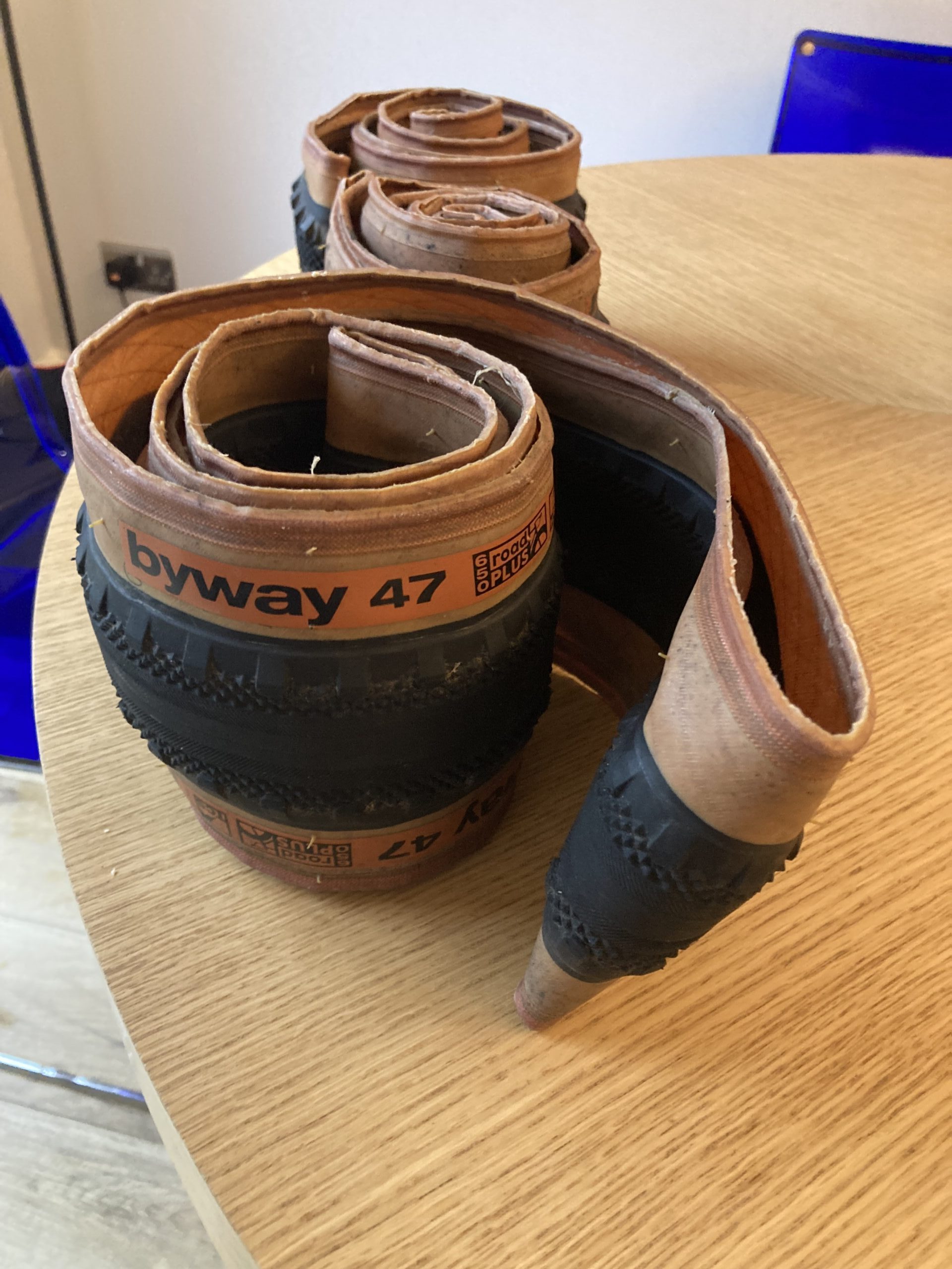 WTB 650B gravel tyres