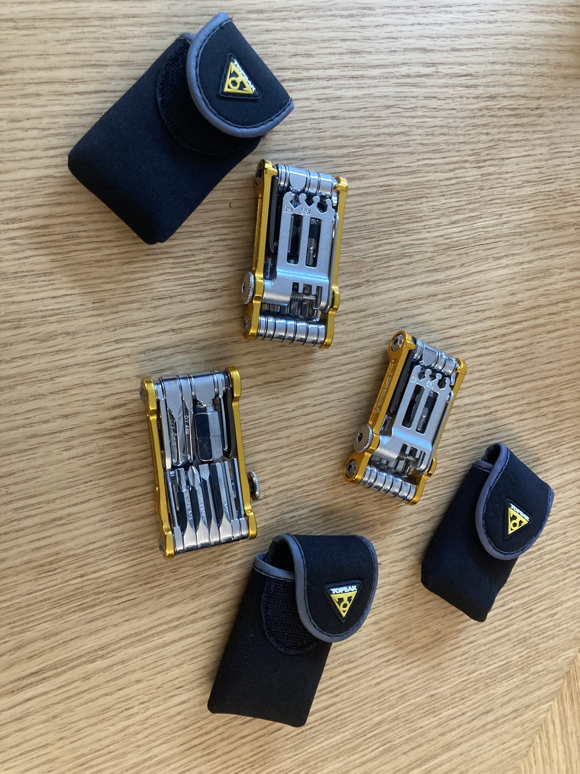 Topeak PT30 multitool, gold, brand new, 3 of them