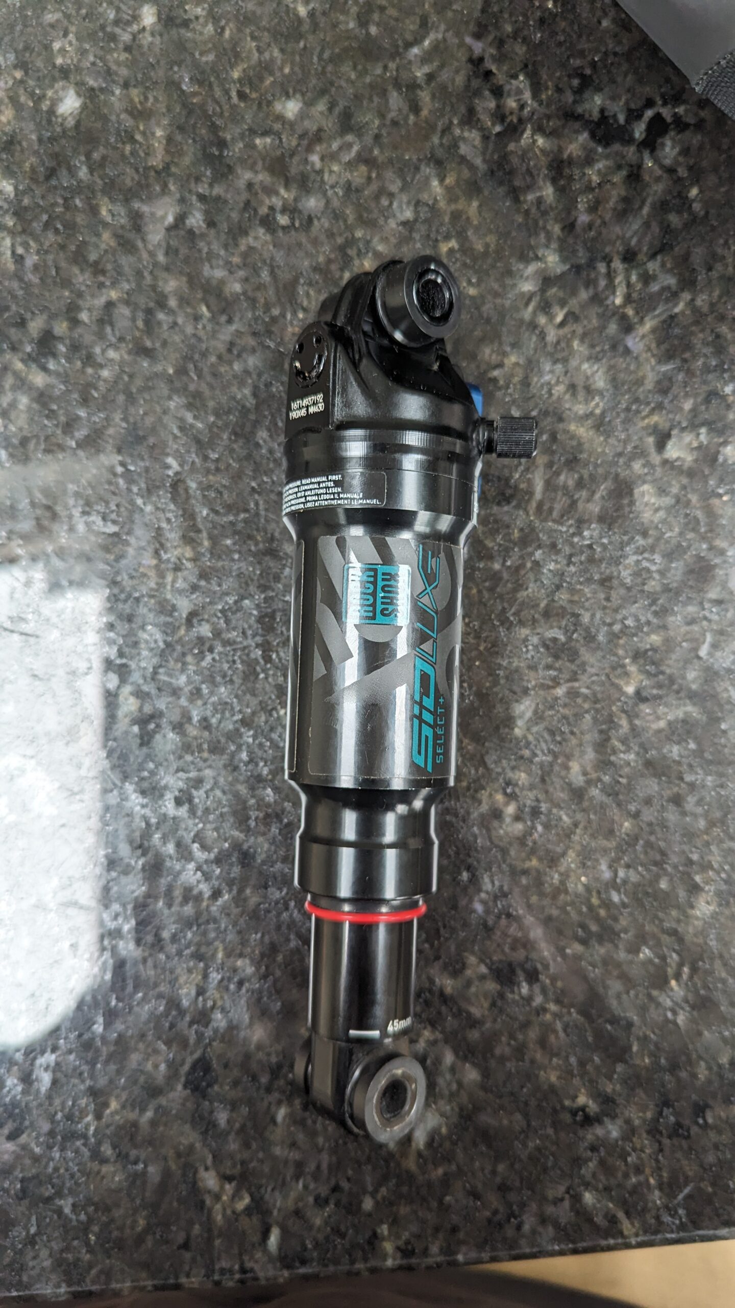 190×45 sidluxe Shock, WTB comfort saddle, Hope 180 rotor