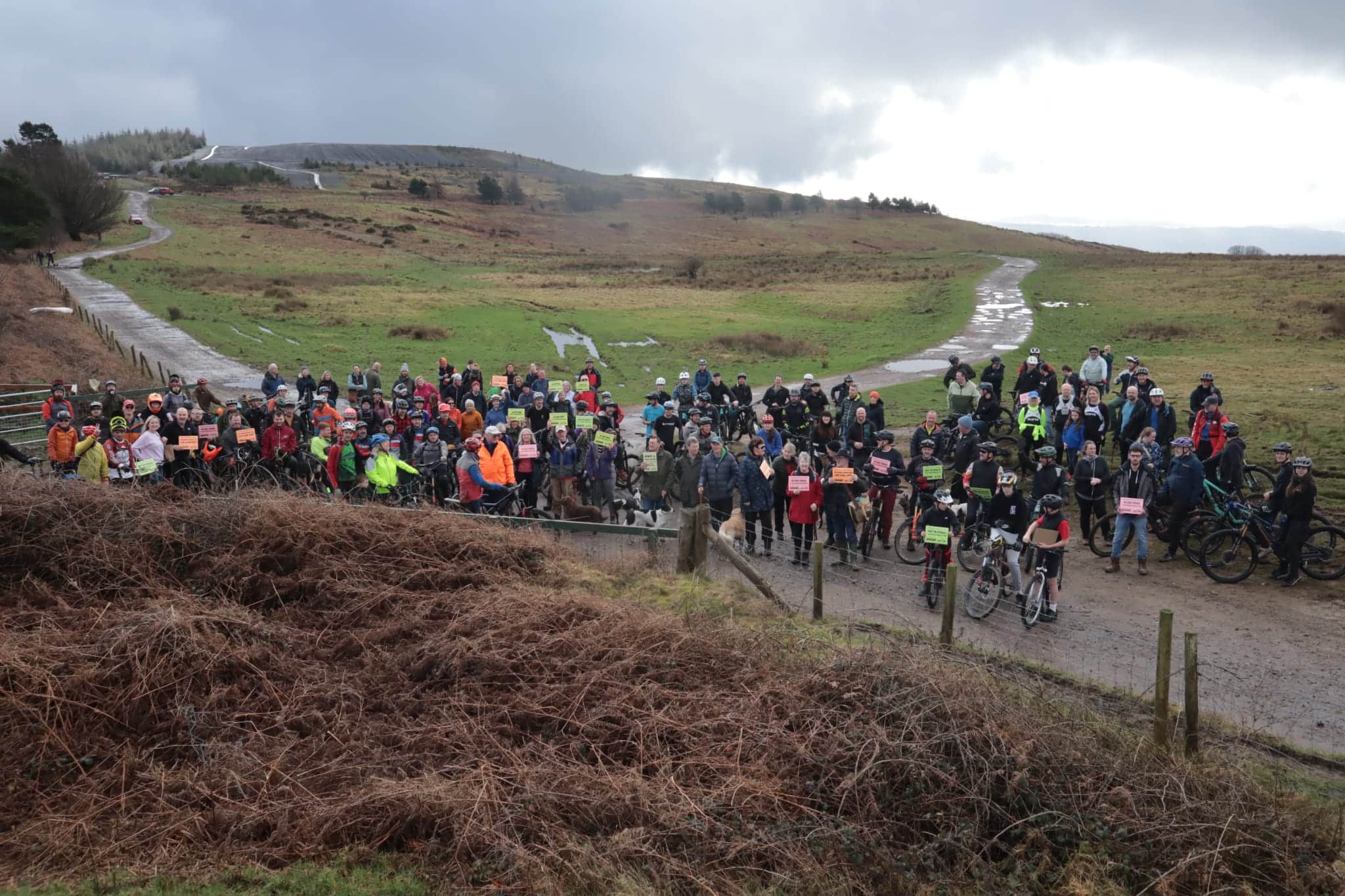Campaigners Hope To Save Wyllie Bike Trails, Wales
