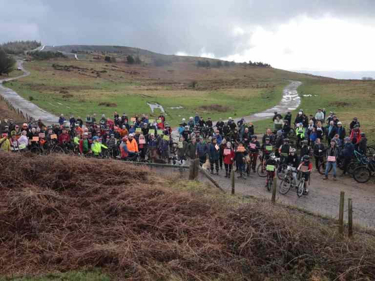 Campaigners Hope To Save Wyllie Bike Trails, Wales