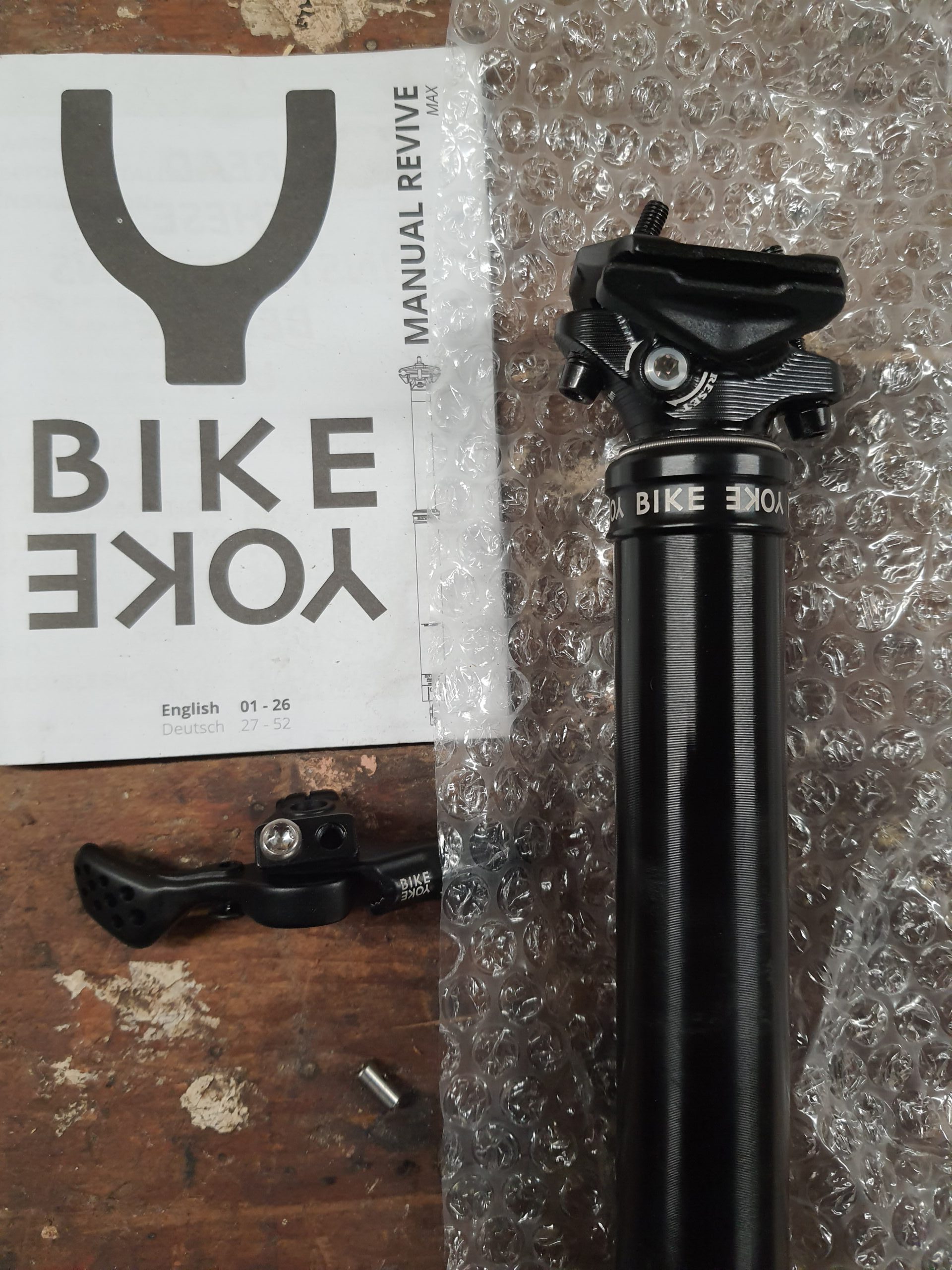 Brand new Bikeyoke revive 185 and triggy alpha remote