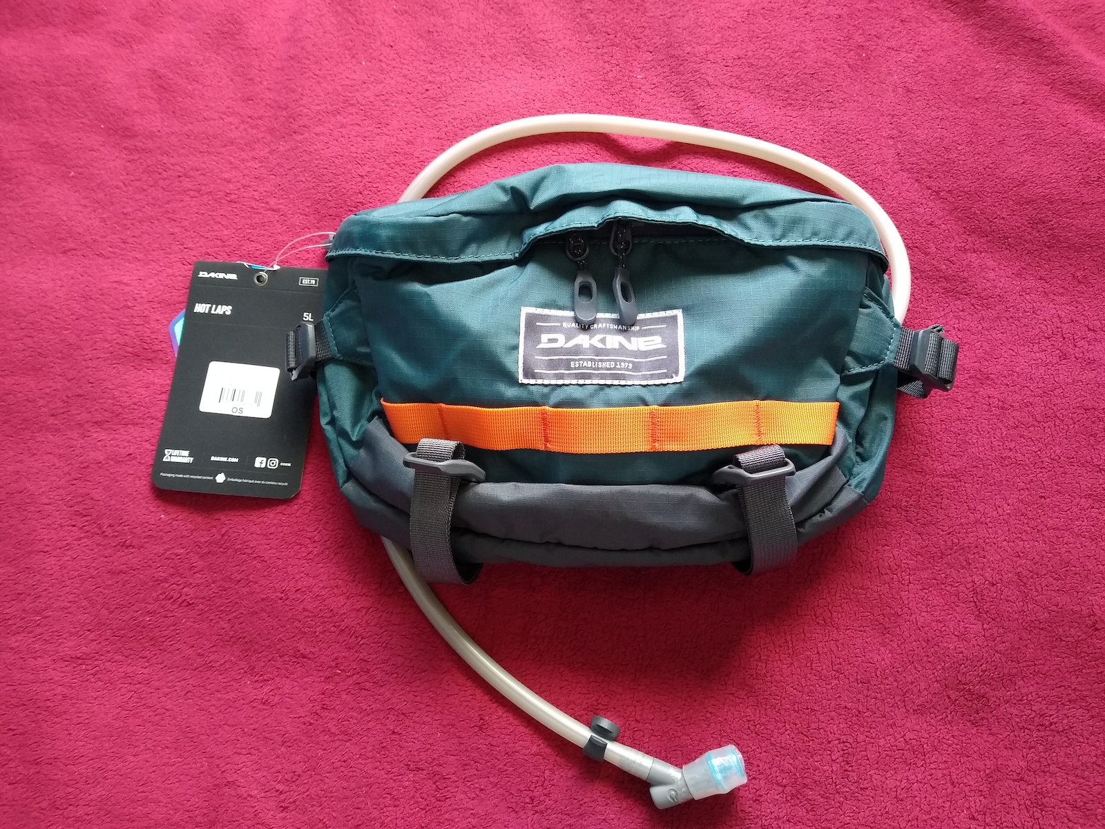 Dakine Hot Laps 5L Slate Blue with bladder