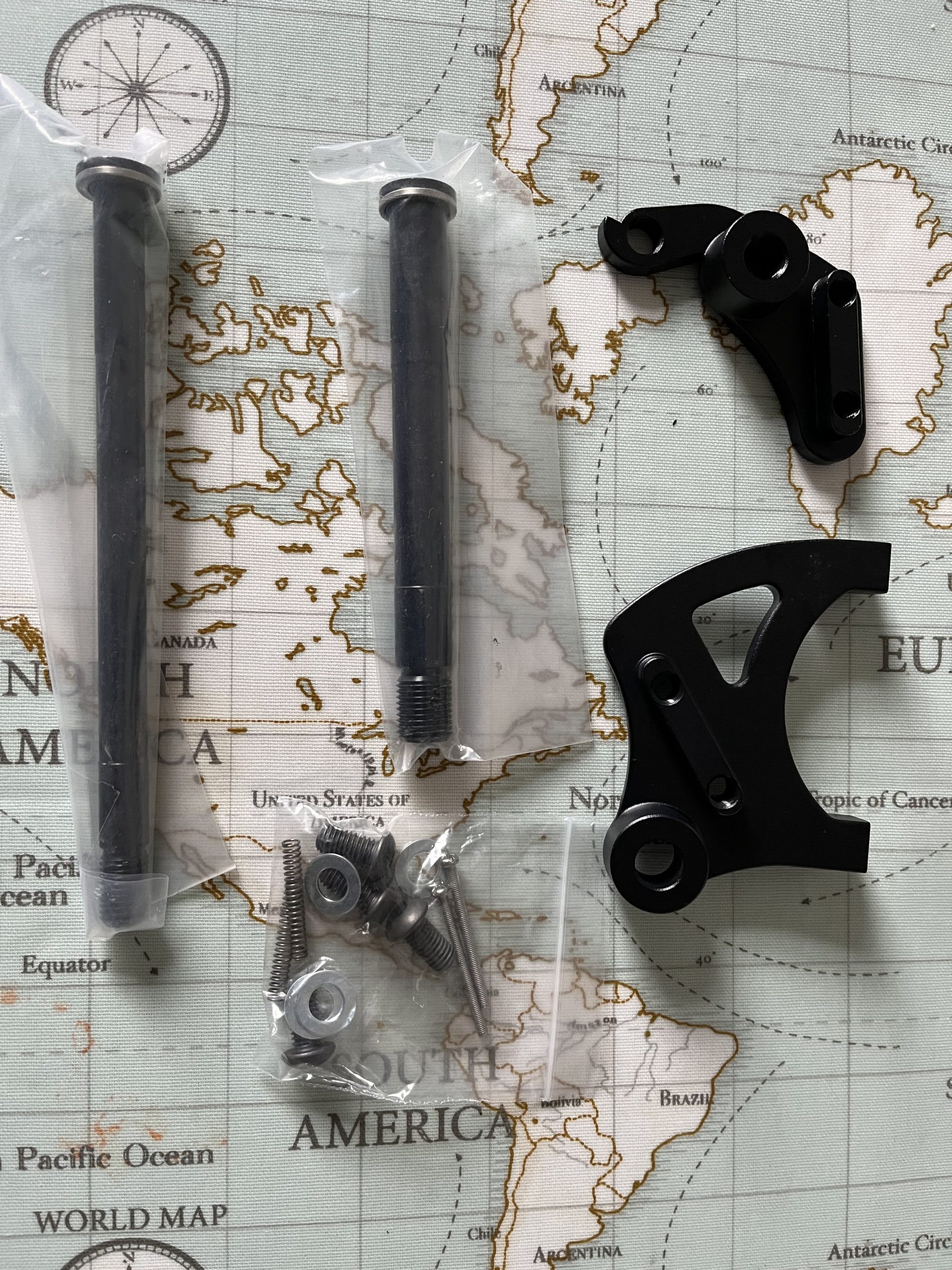 Spa Rove 725 steel gravel / adventure bike frame set – orange medium