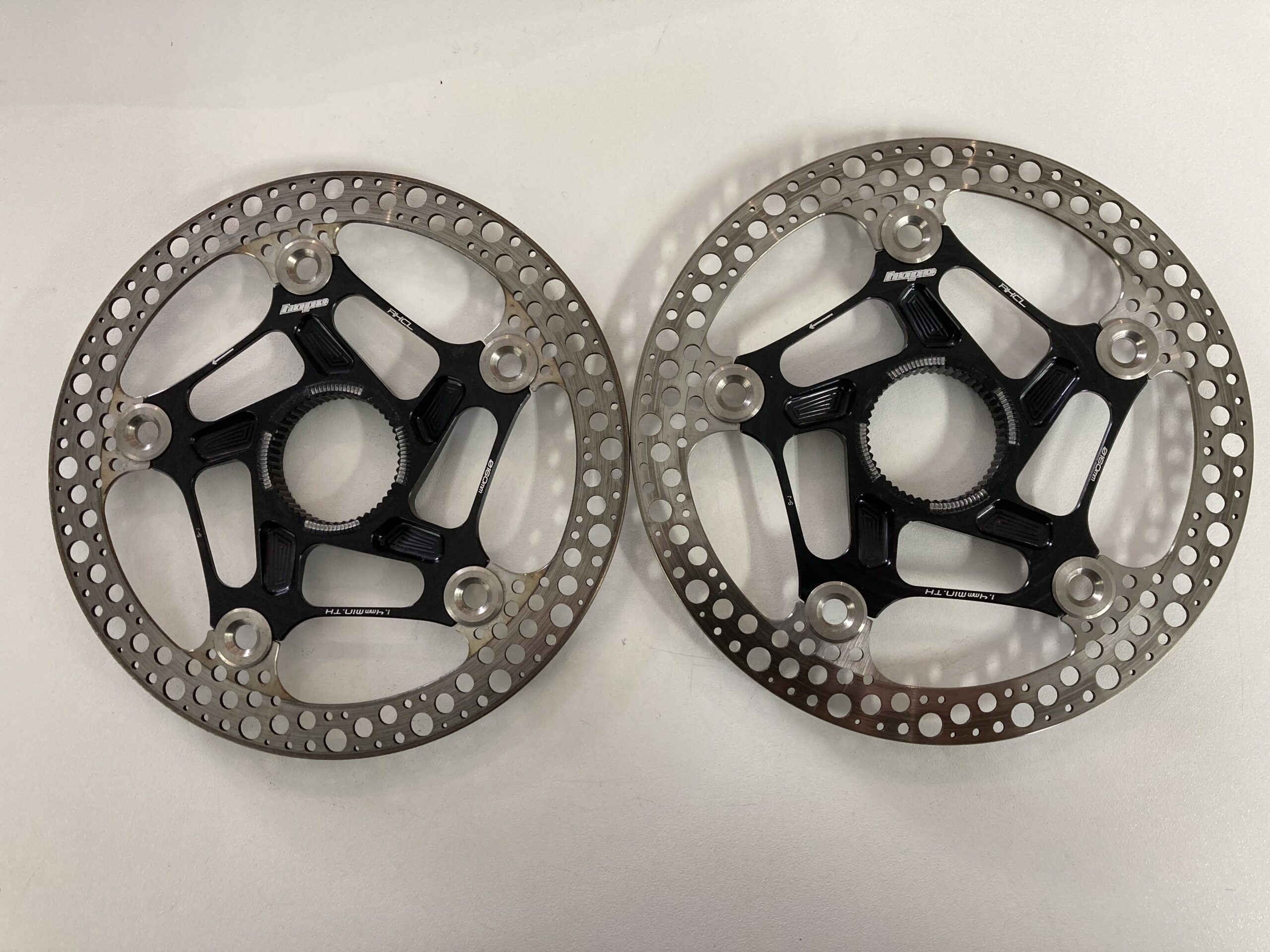 Hope floating centre lock rotors