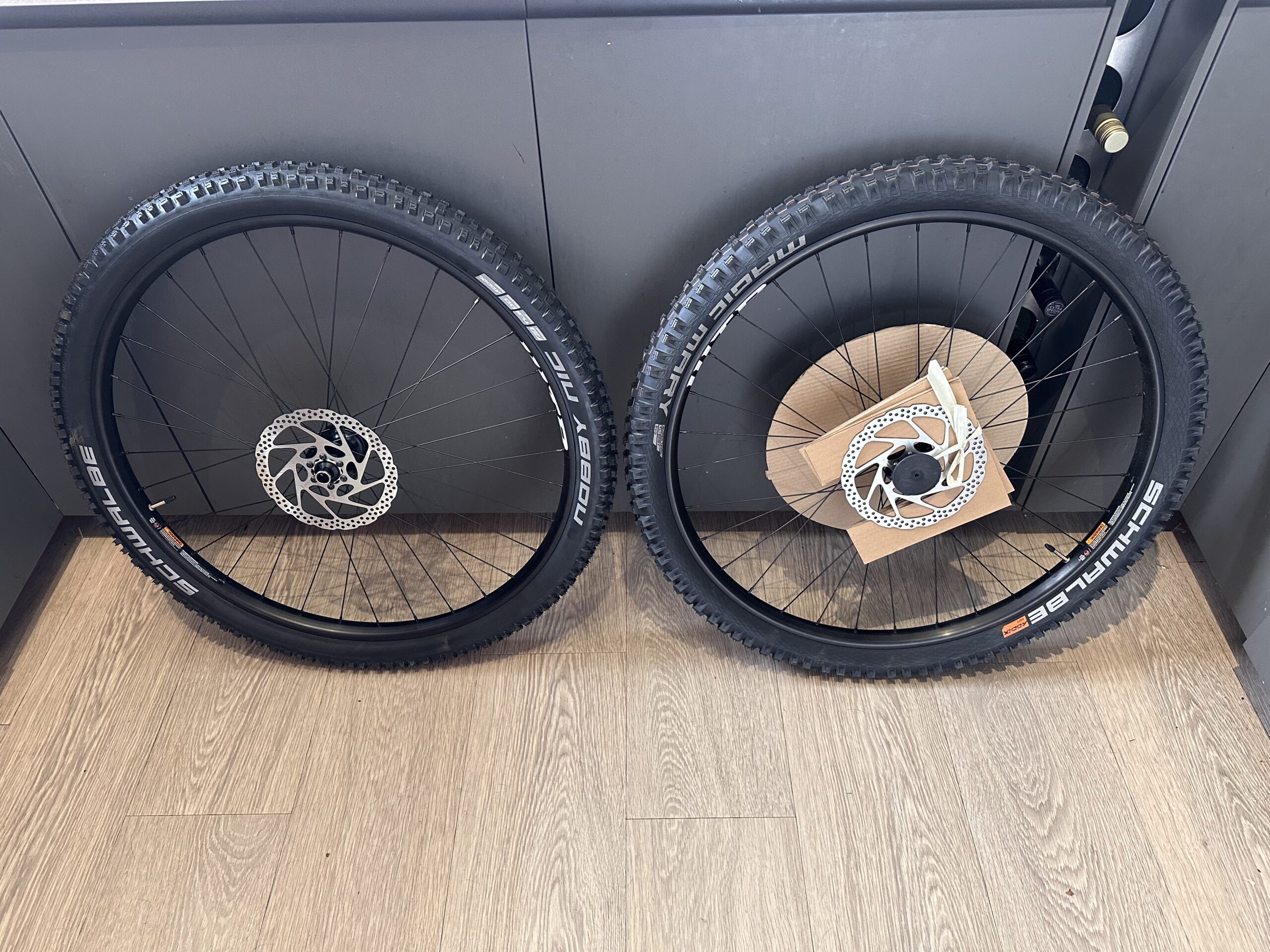 Brand New 29” WTB i30 wheels with Schwalbe tyres