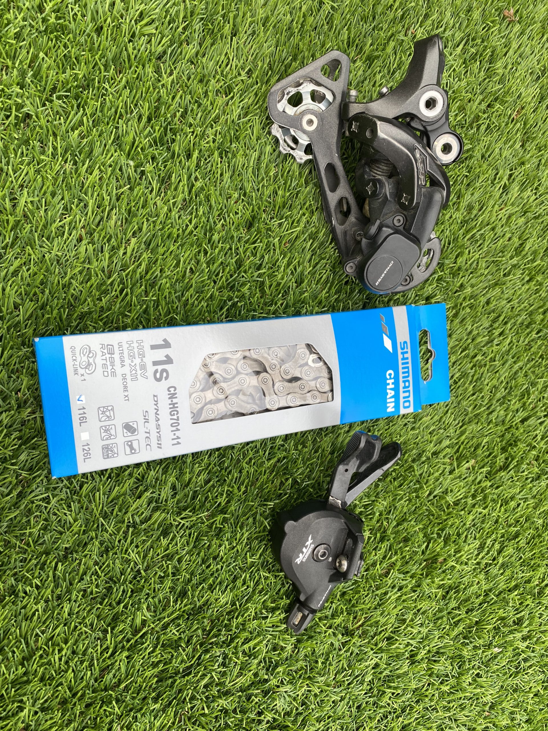 M8000 XT Rear Mech + M9000 XTR Shifter