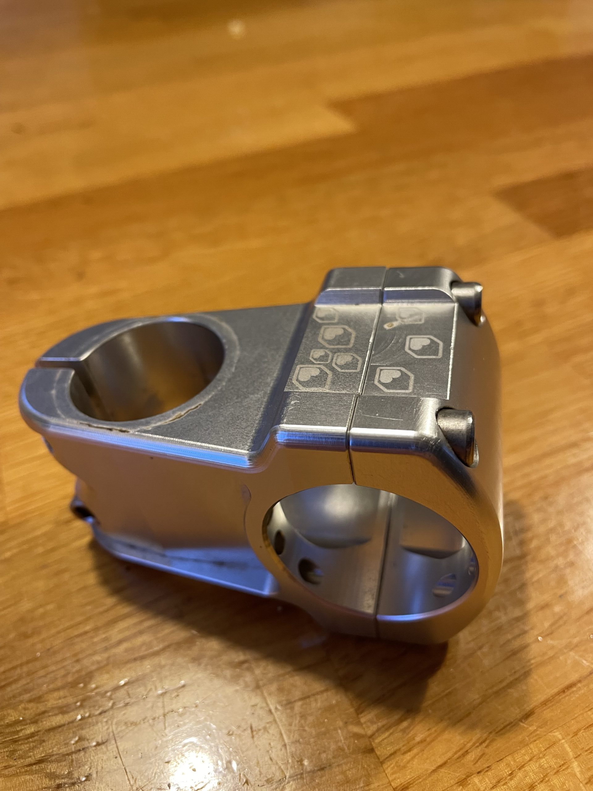 Burgtec 35x42mm enduro mk1 stem silver