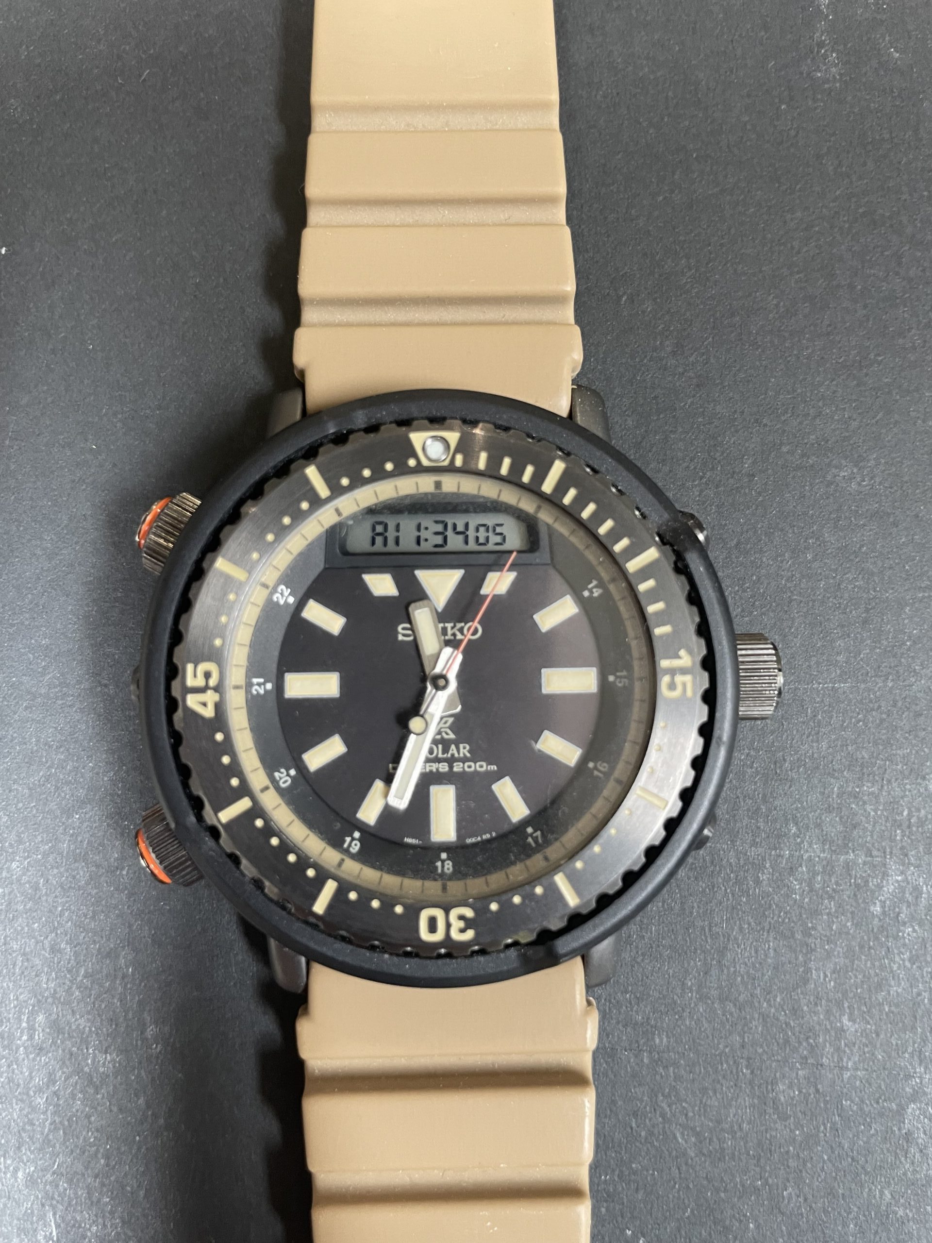 Seiko ‘Safarnie’ dive watch