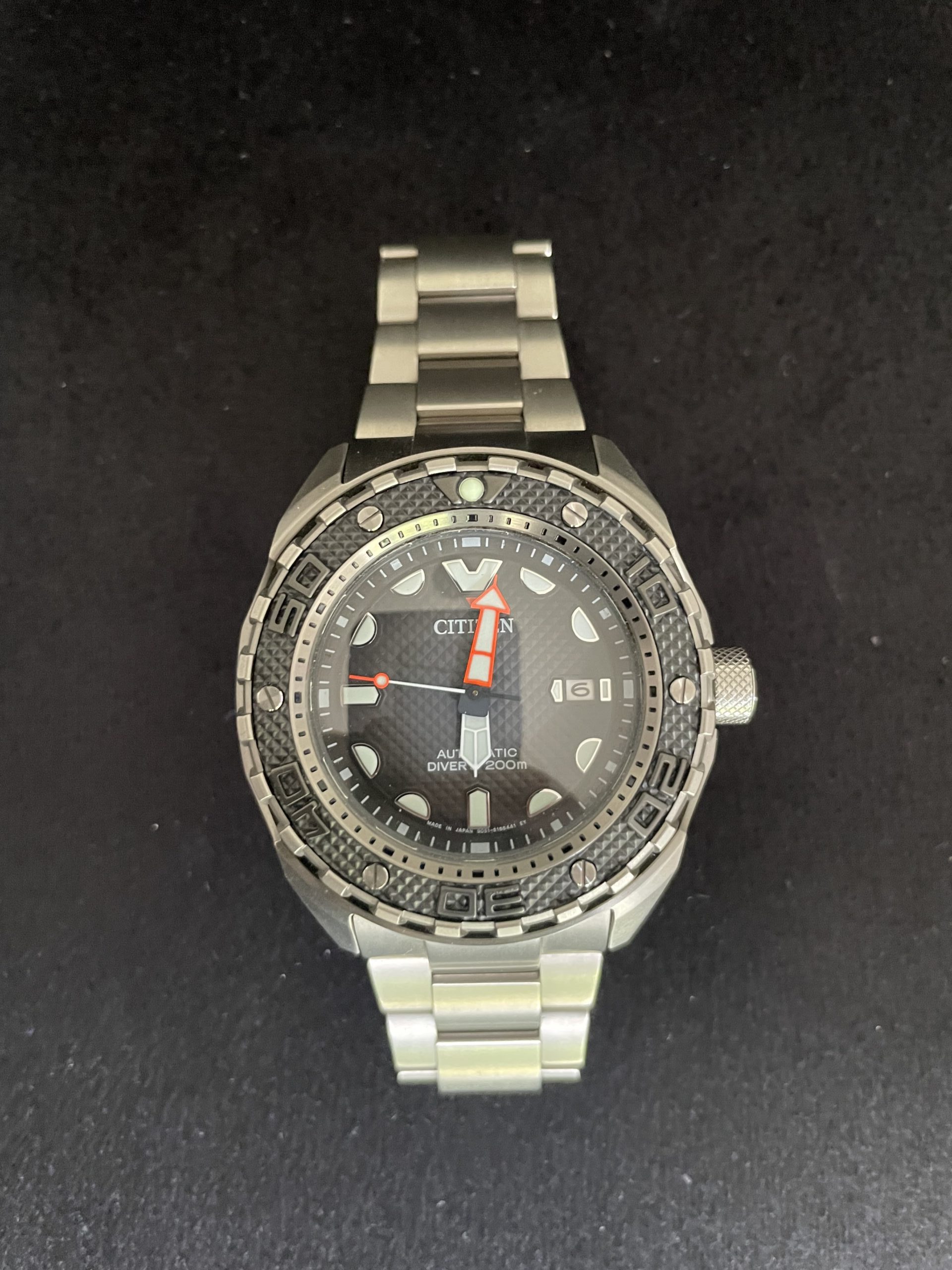 Citizen promaster titanium dive watch