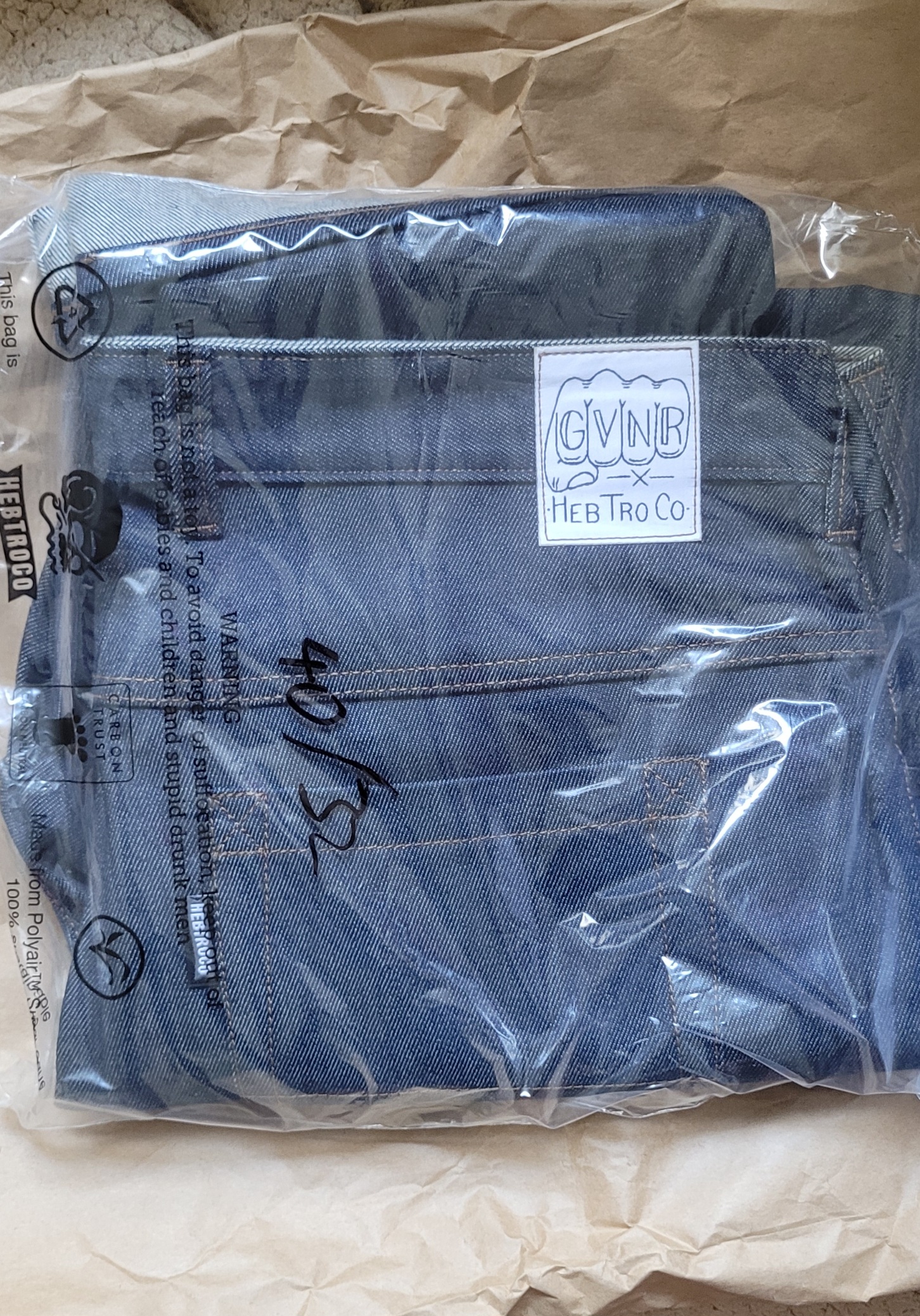 HebTroCo 40/32 GVNR White Patch