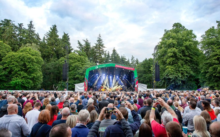 Richard Ashcroft in Dalby Forest on Sunday 23rd June