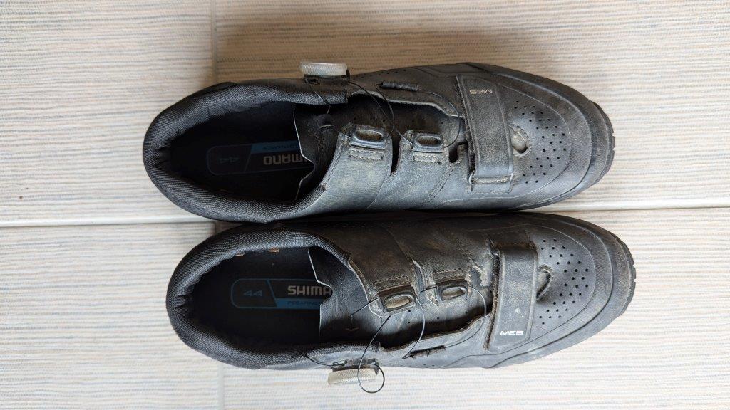 Shimano ME5 trail/XC shoes, size 44