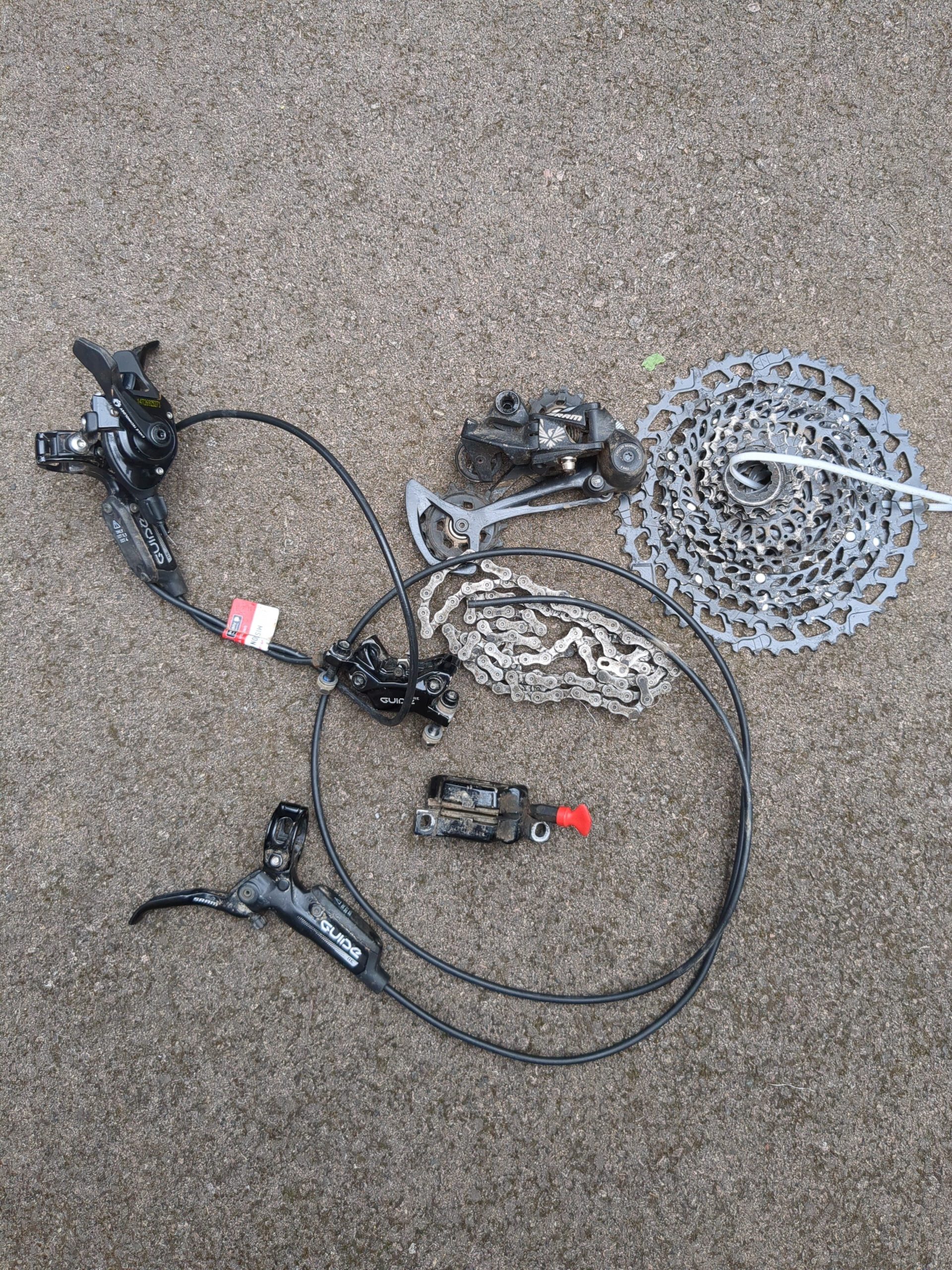 SRAM NX, Hope and GuideRE groupsets