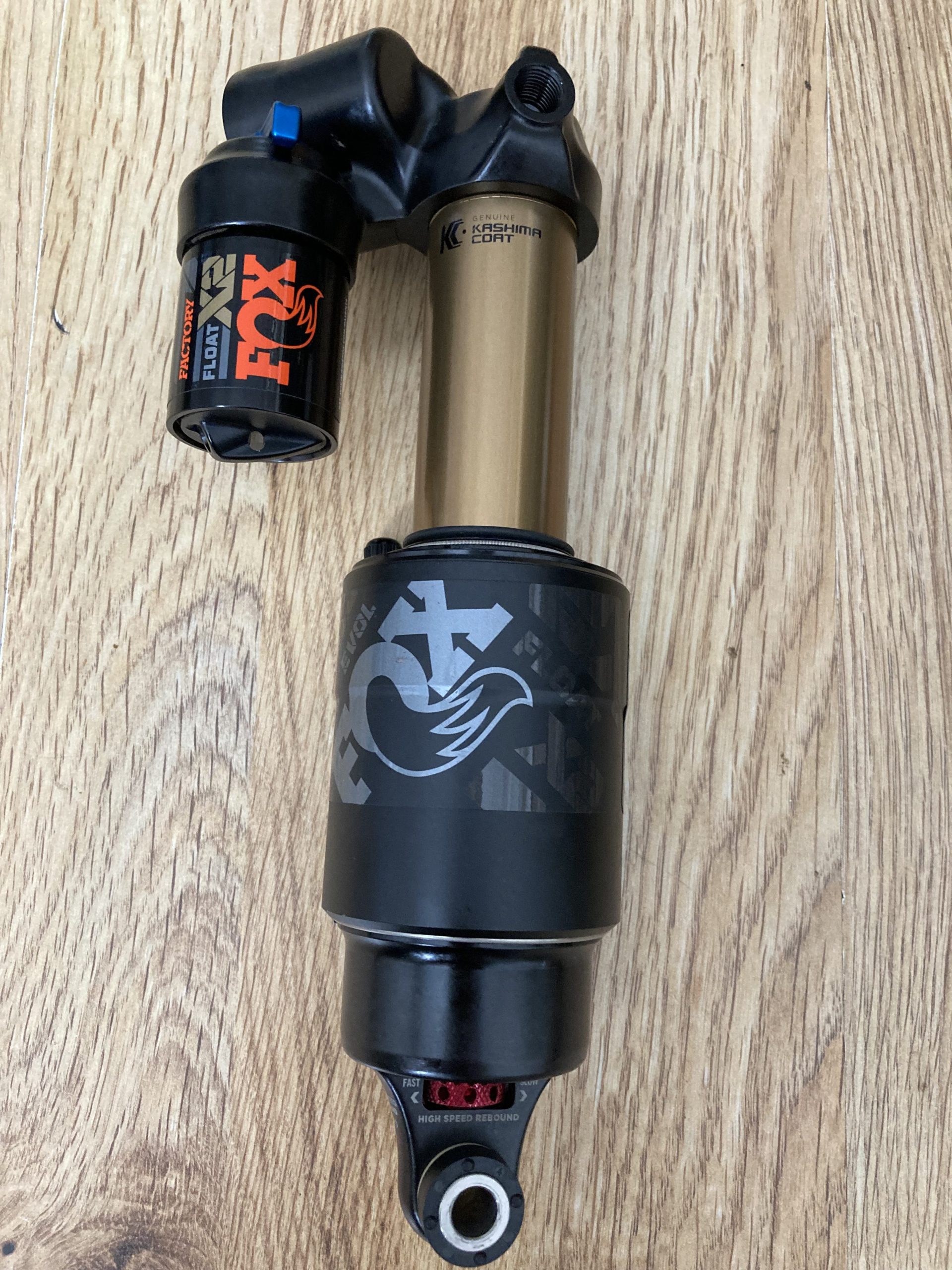 2024 Fox Float X2 205mm x 62.5mm, trunnion