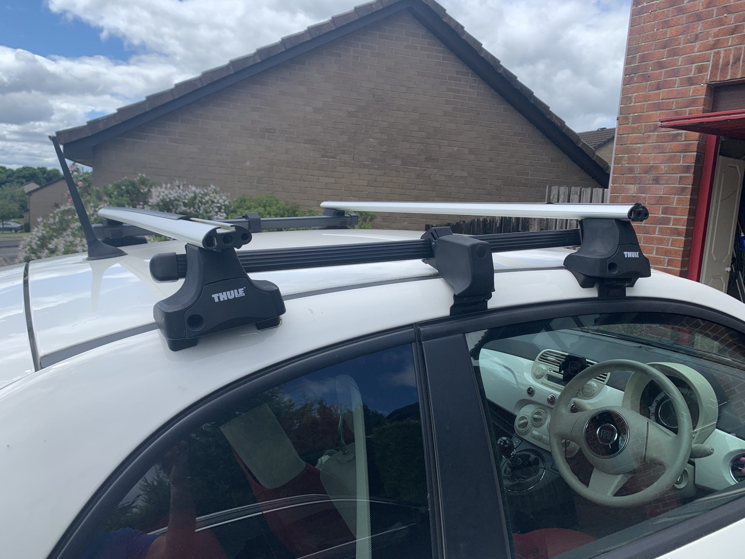 Fiat 500 roof bars