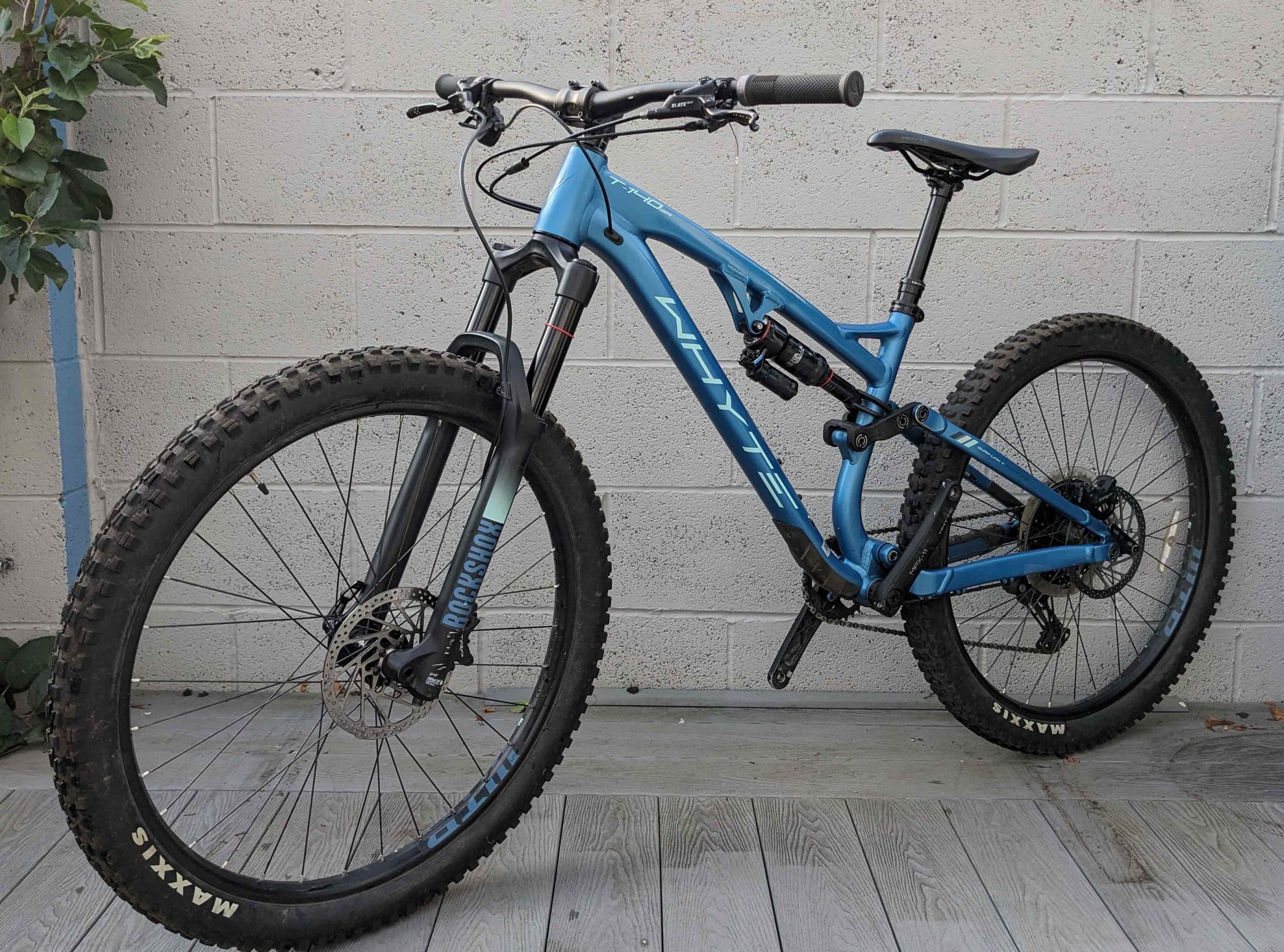Whyte T140 S/R Blue Small 2022