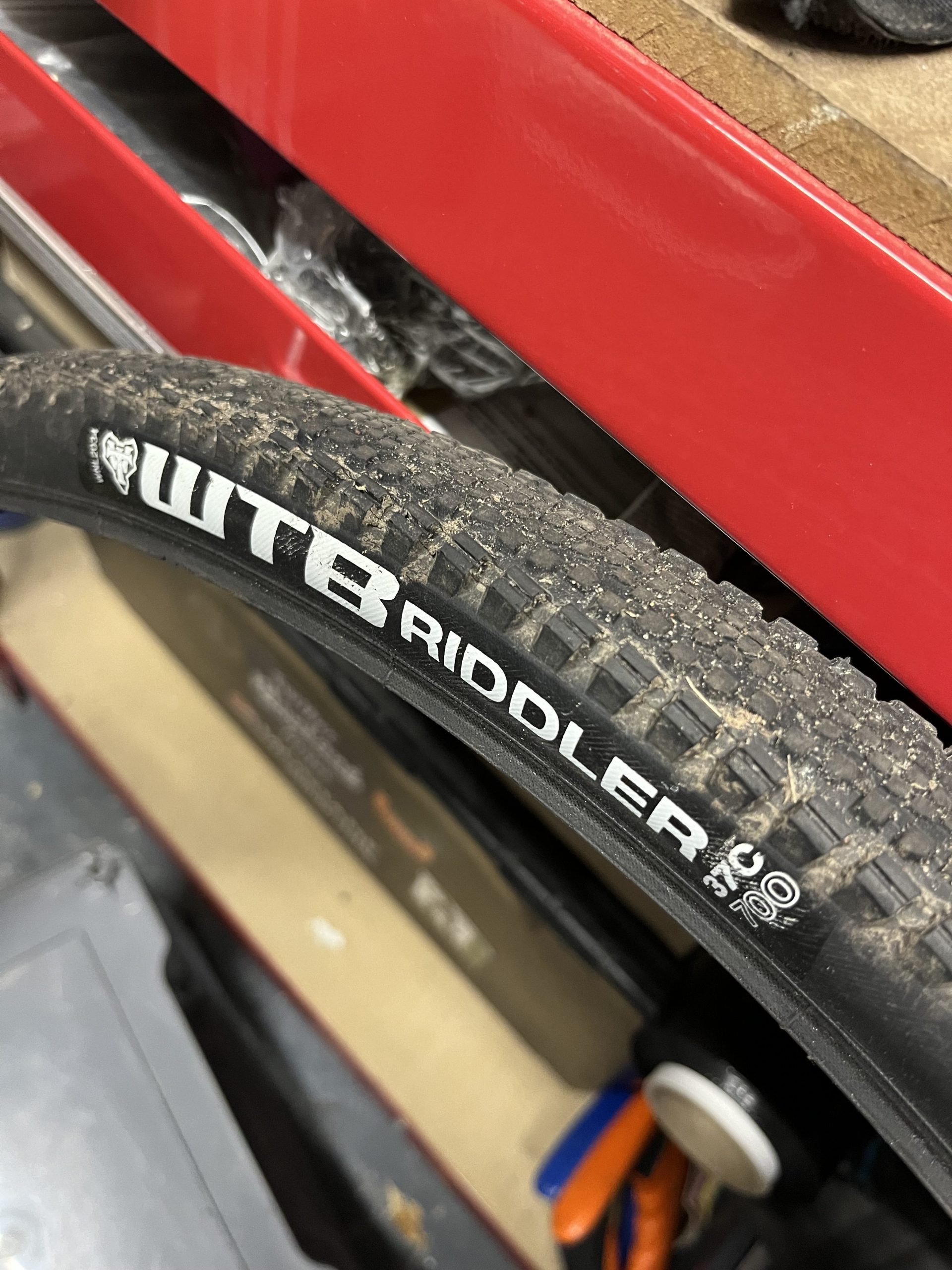 700×37 WTB Riddler part worn