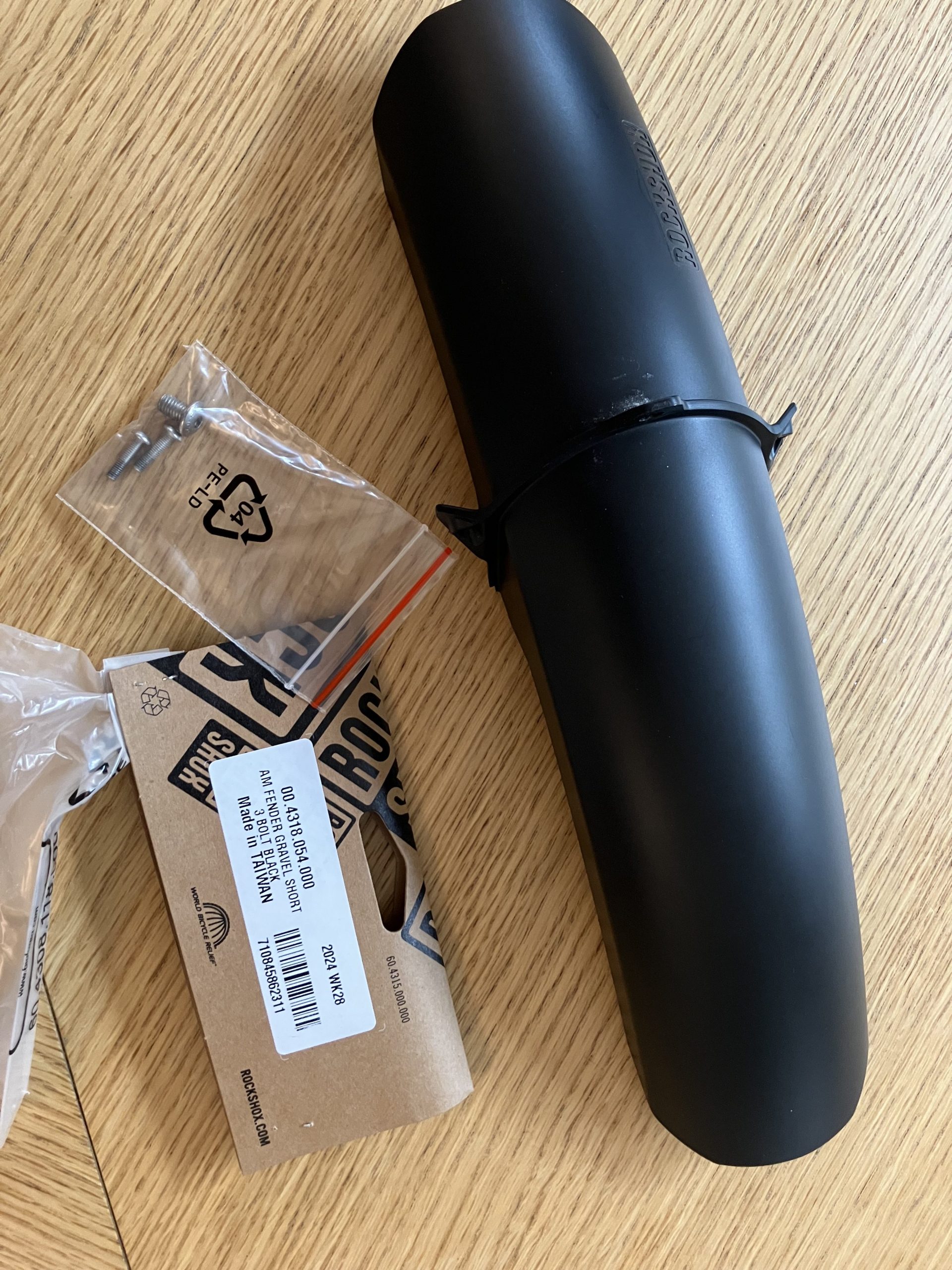 RS Rudy front mudguard, brand new