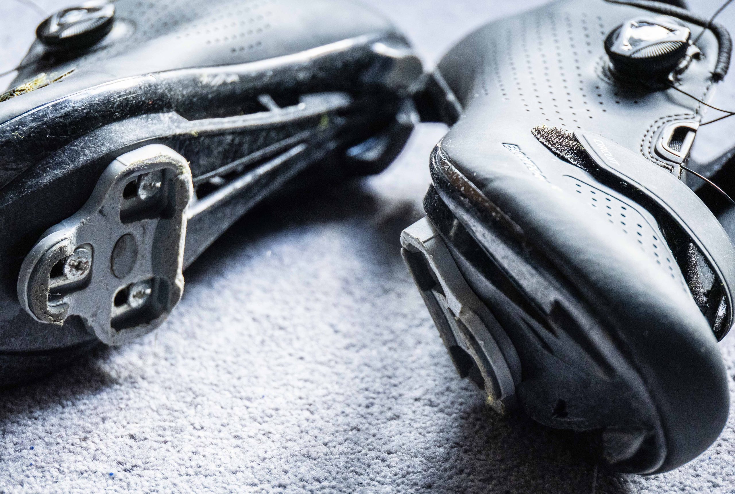 Bontrager Cycle shoes with Look cleats – size 11