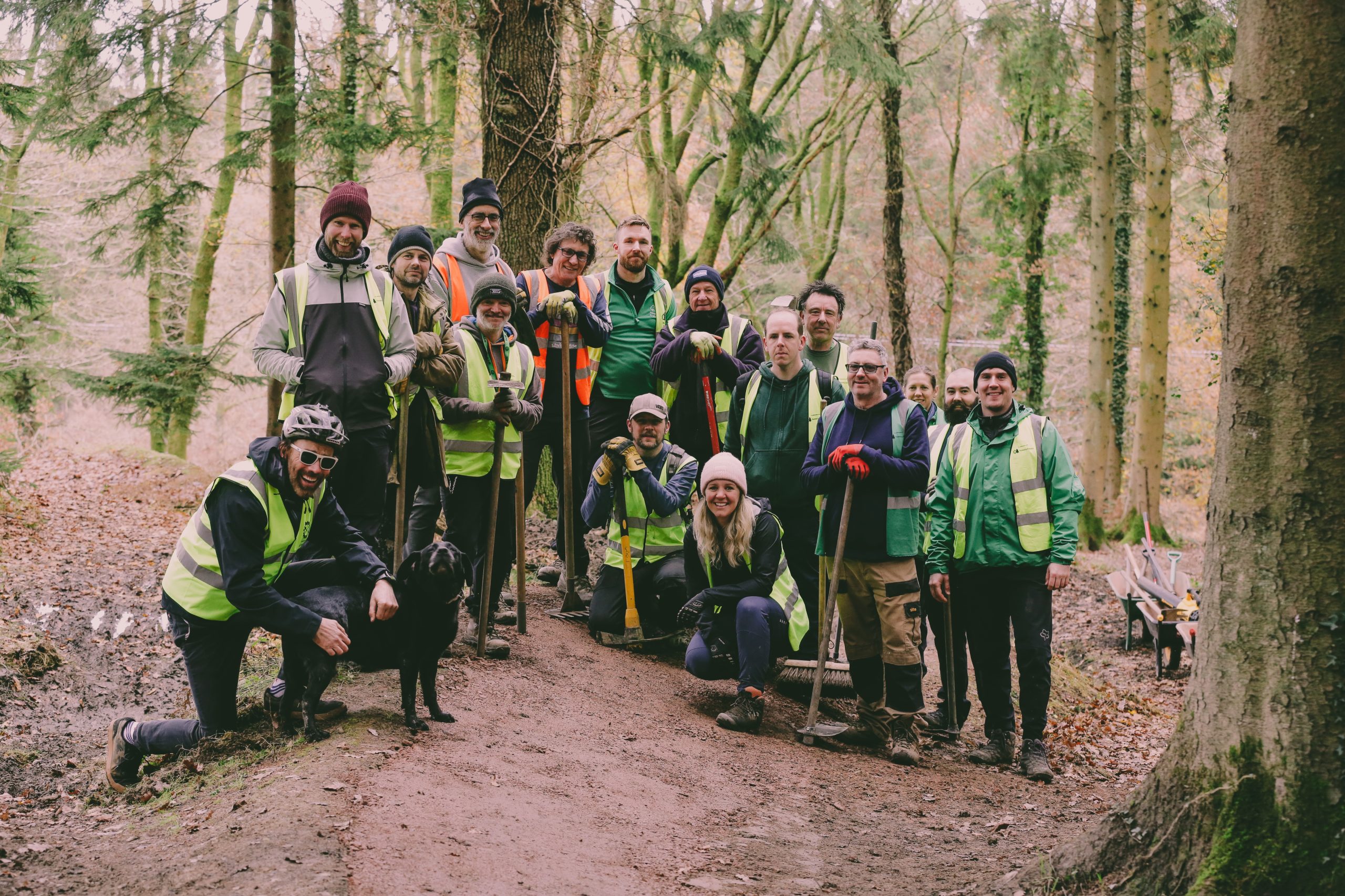 Dean Trail Volunteers Honoured with The King’s Award for Voluntary Service 