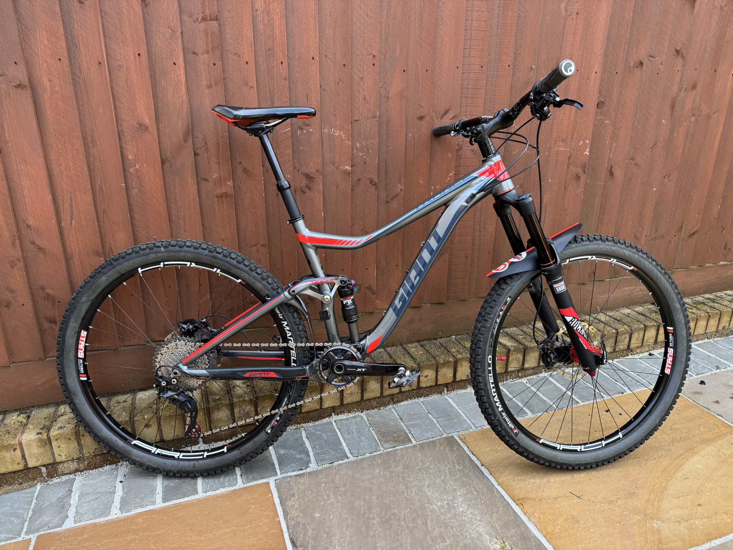 Giant Trance 27.5, Medium, upgraded