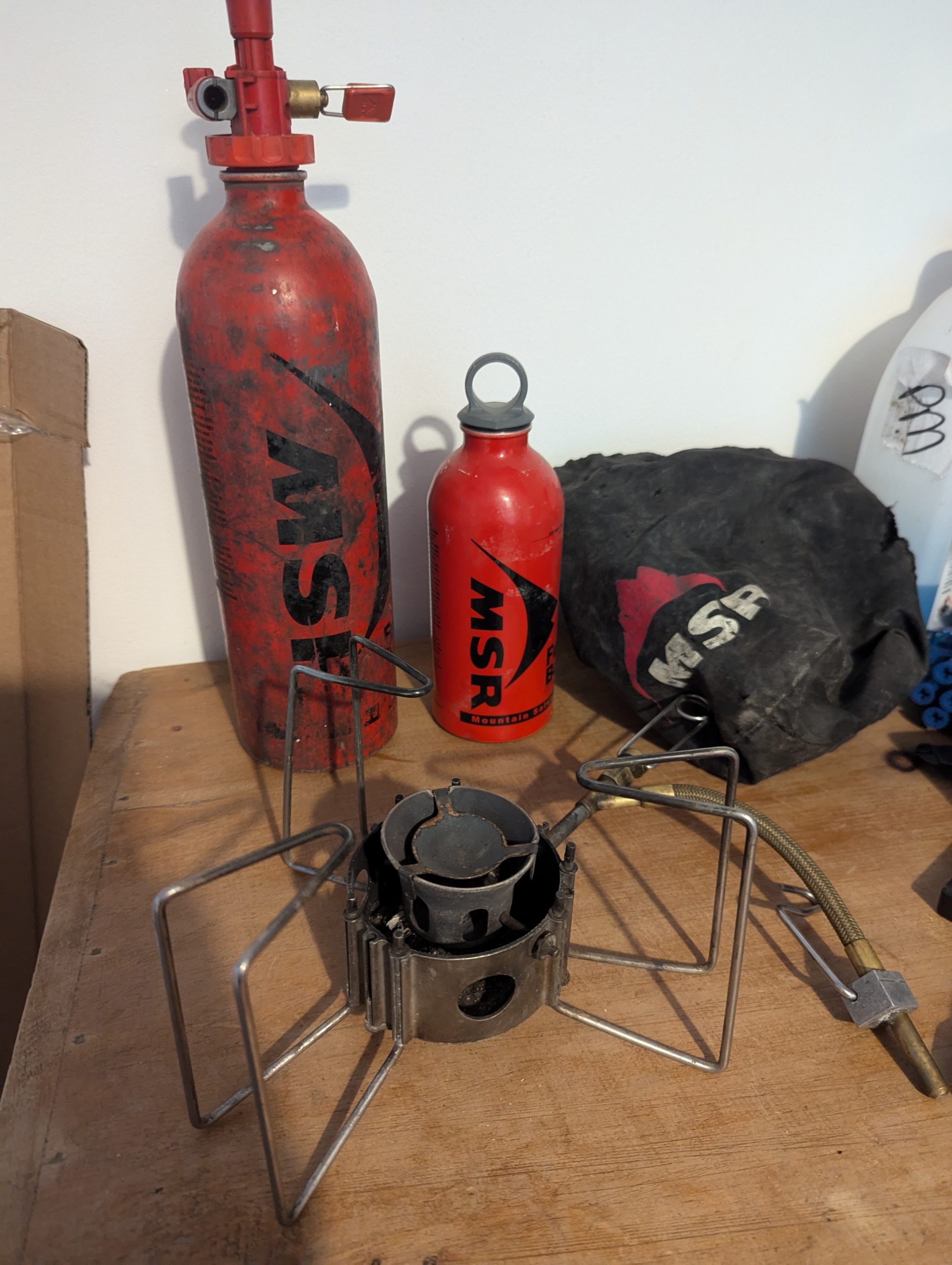 MSR Dragonfly multi fuel stove