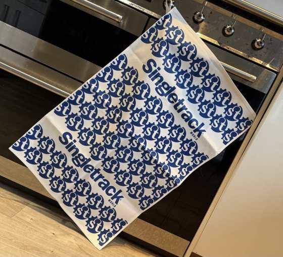 STW Tea Towel BLUE