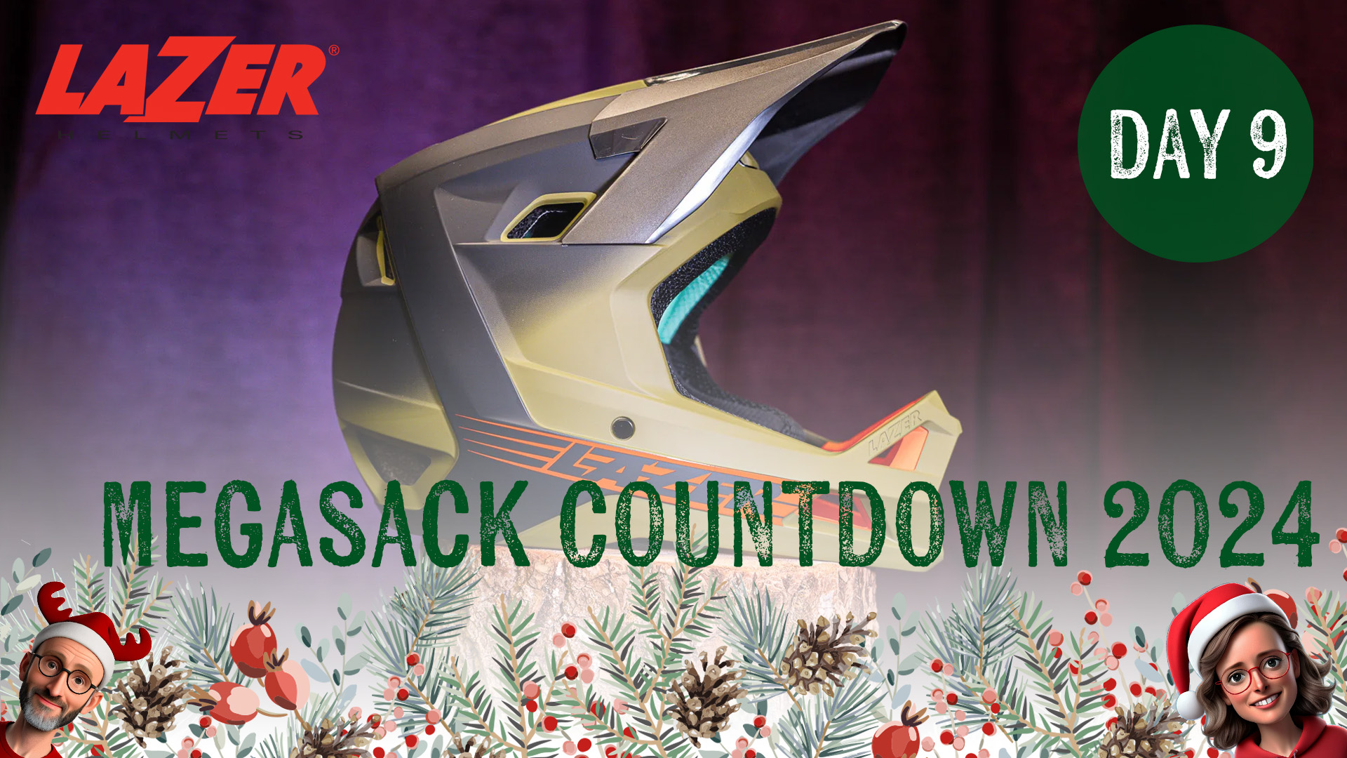Day 9: WIN this Lazer Chase Helmet worth £180