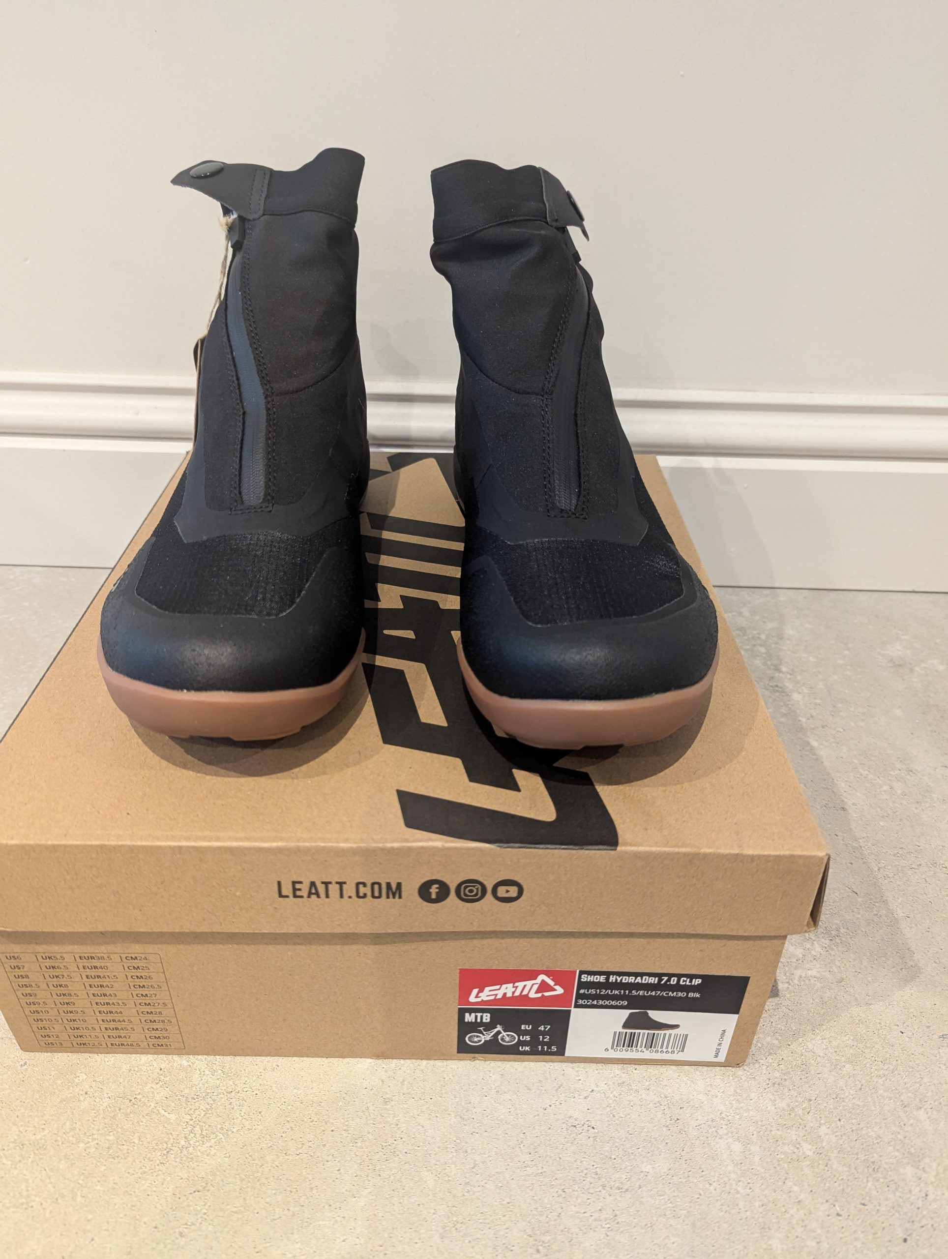 Leatt Hydradri 7.0 Clip Waterproof Shoes New – UK11.5