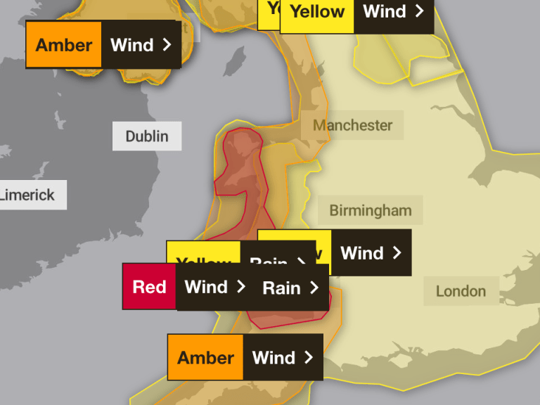 Storm Darragh Forecast: Many Trails Closed Tomorrow