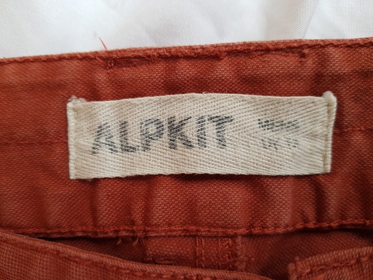 Mens’ M casual trousers and UK11/EU45 trainers boots (Alpkit and Animal)