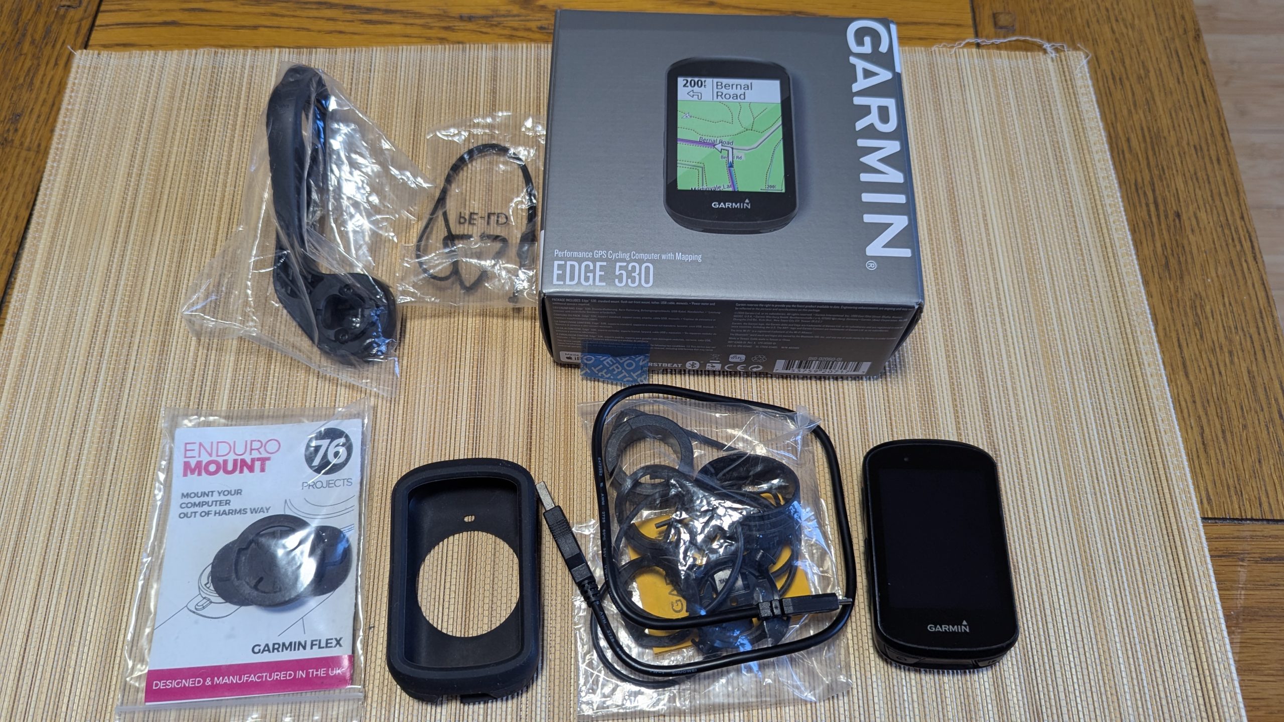 Garmin Edge 530 and Galfer Code R pads