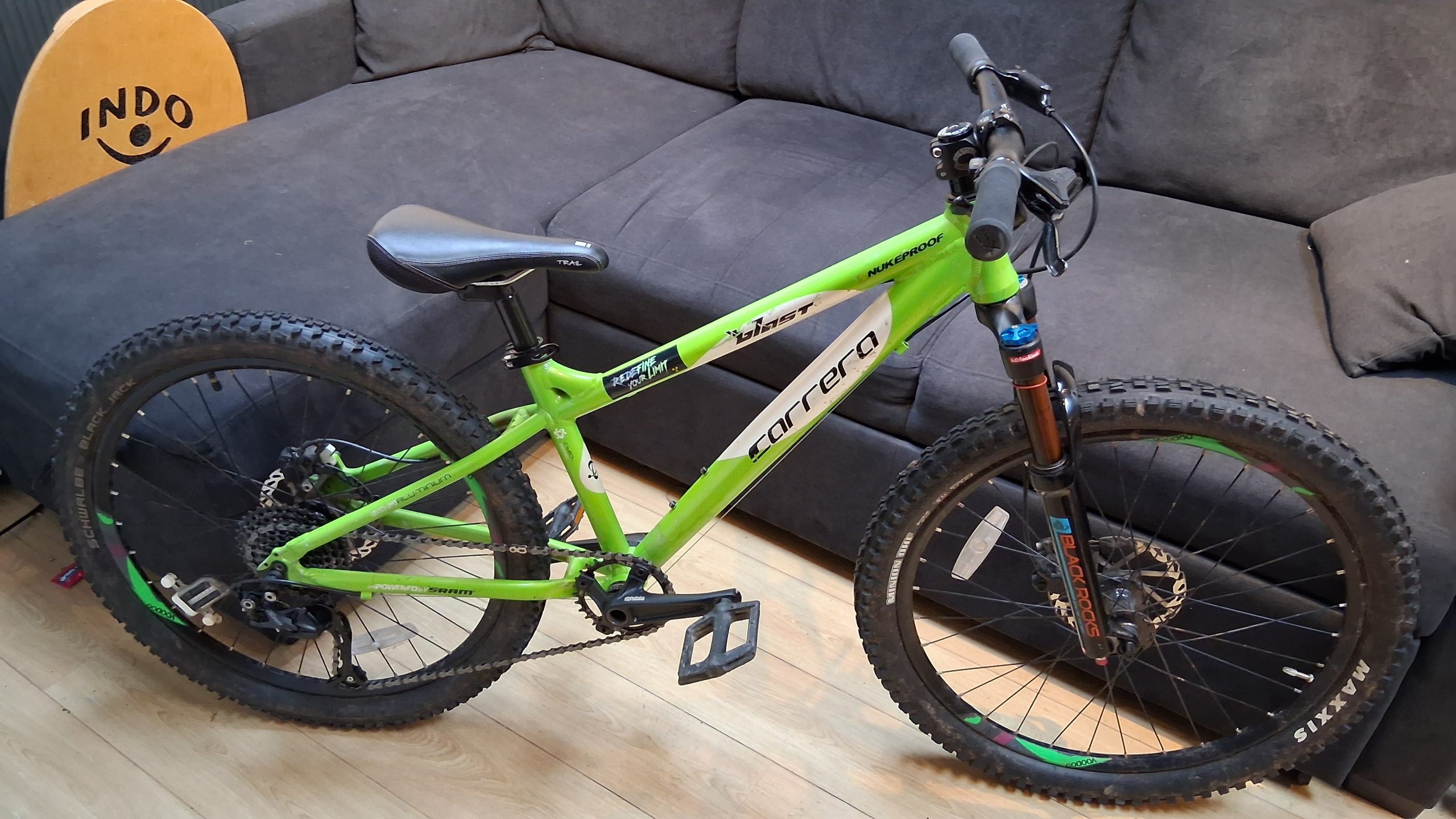 Upgraded Carerra Blast 24inch Bike