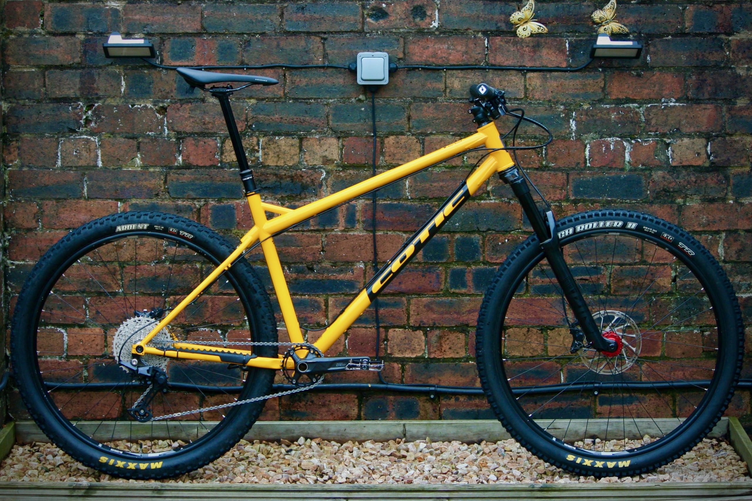 Cotic BFe Max, XL, 29er steel hardtail, XL, 140mm