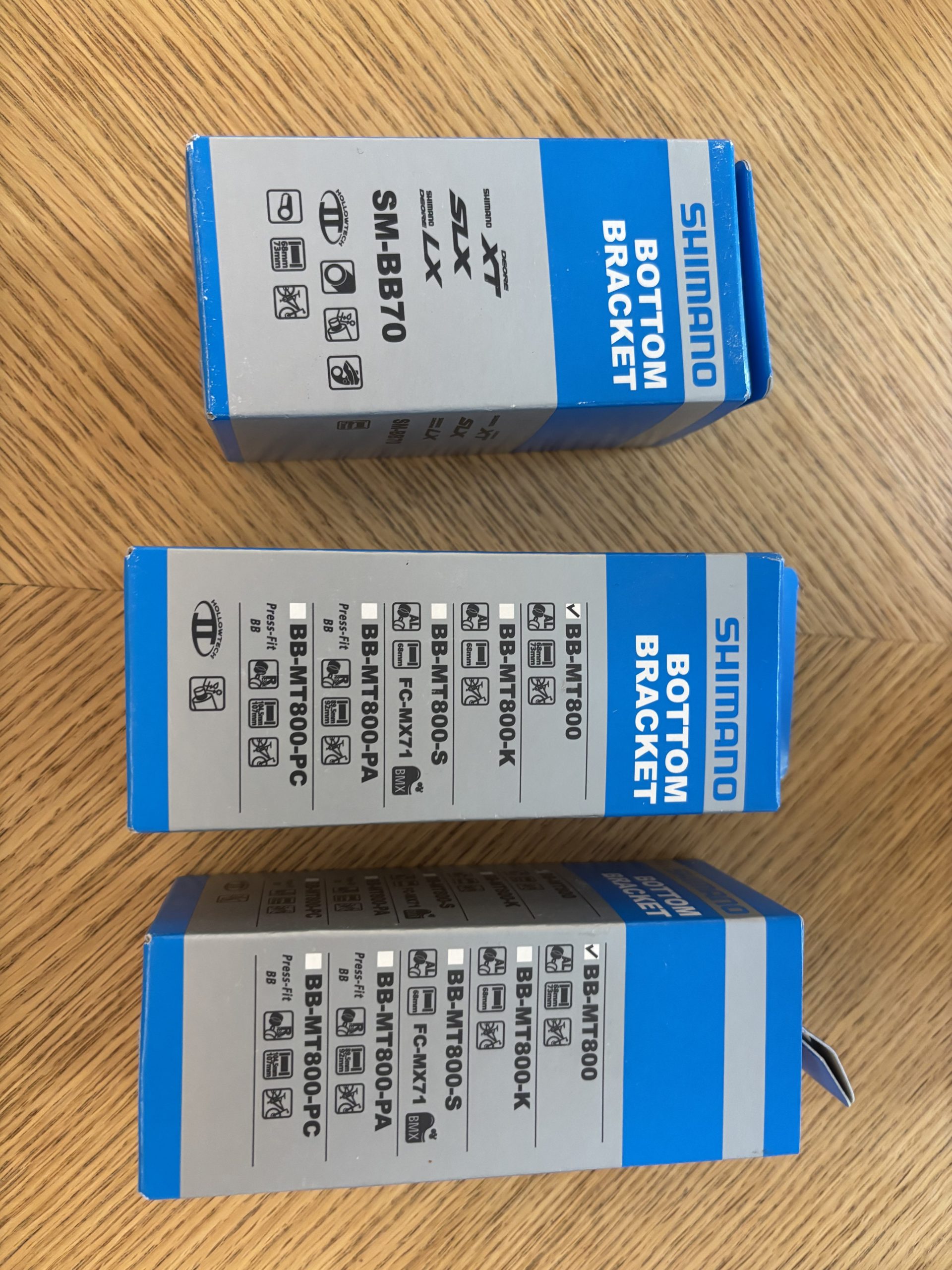 Shimano Bottom Brackets, BNIB