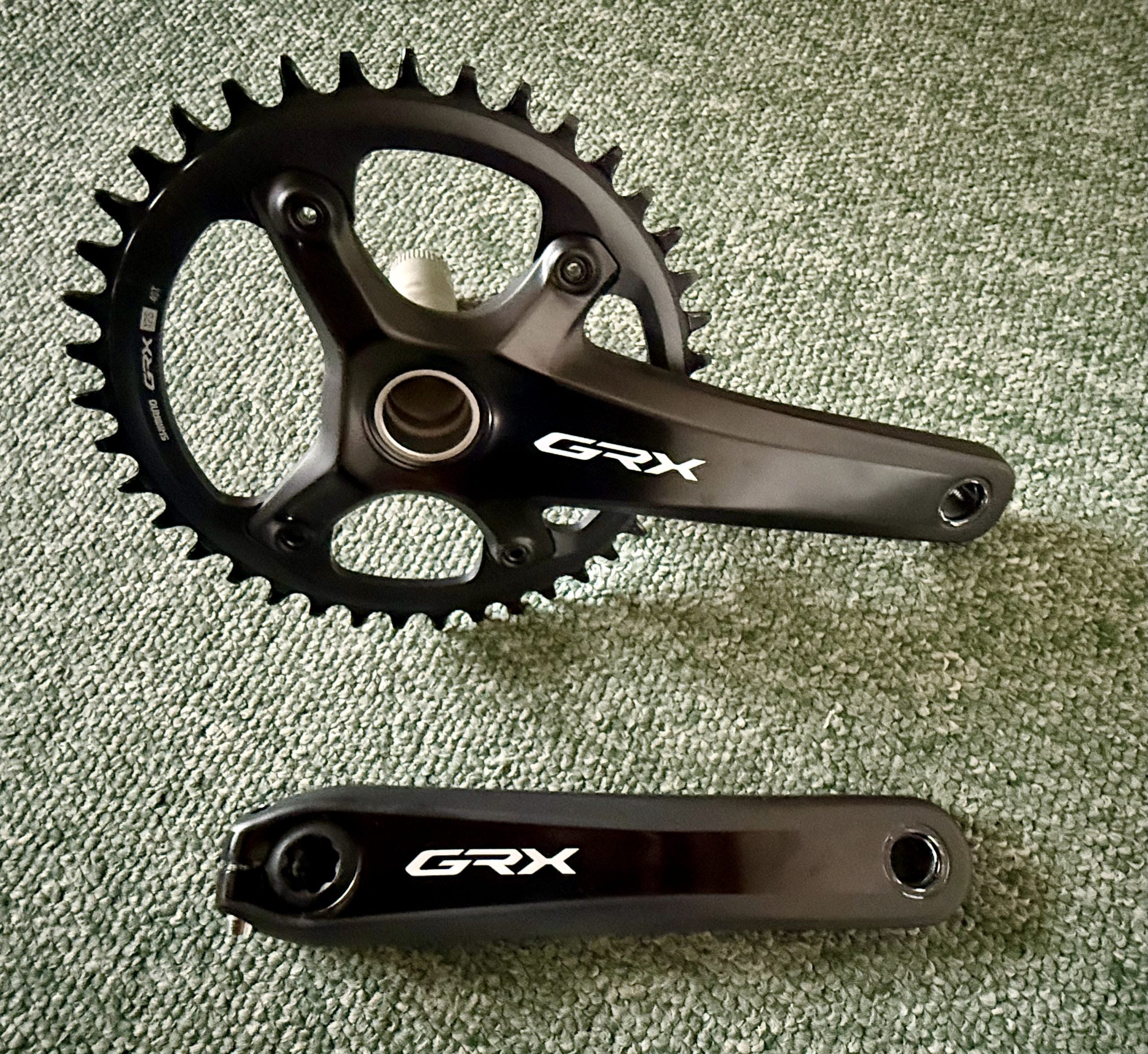 172.5mm GRX RX810/RX820 crank and 12 speed 40t ring