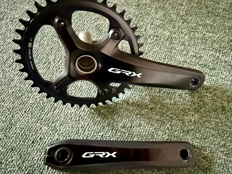 172.5mm GRX RX810/RX820 crank and 12 speed 40t ring