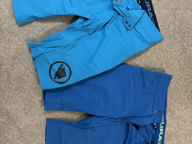 Endura Singletrack Lite shorts, 2 pairs, large, brand new