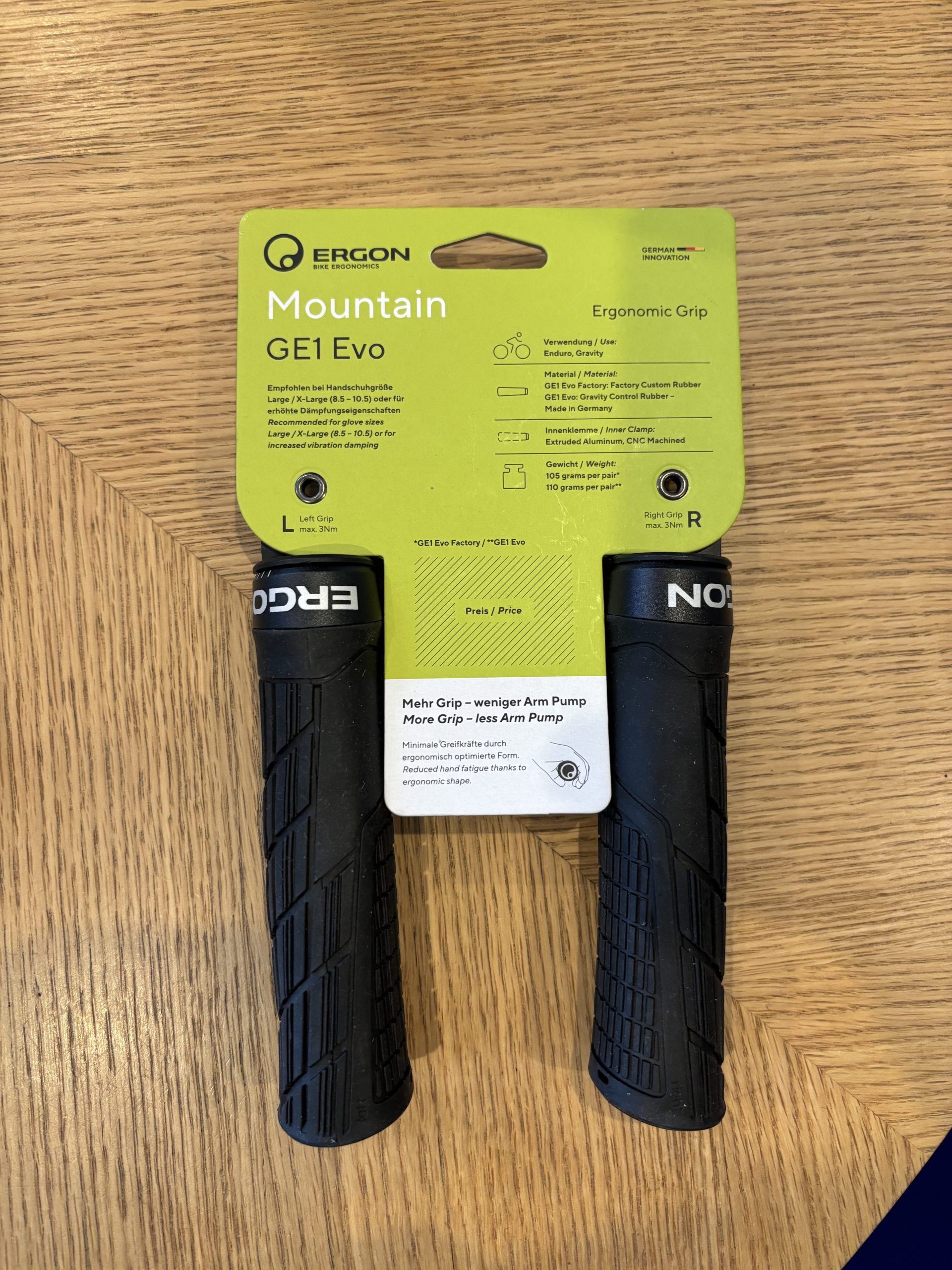 Ergon GE-1 Evo grips, brand new £18