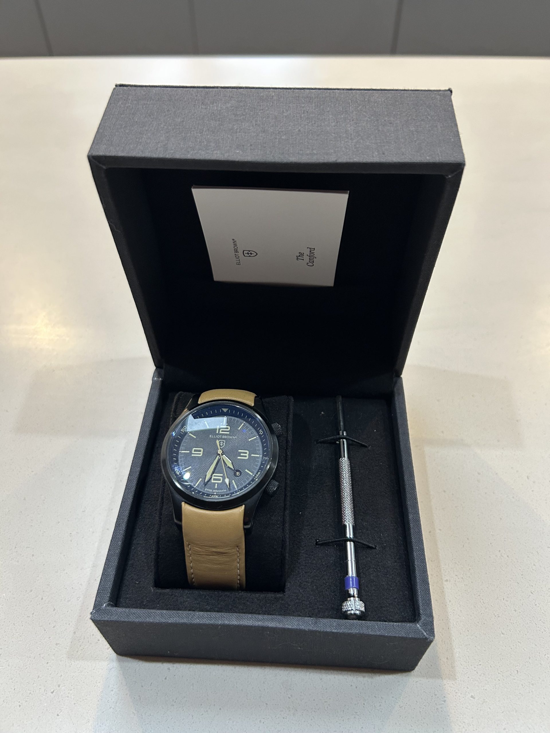Elliot Brown Canford watch plus extras