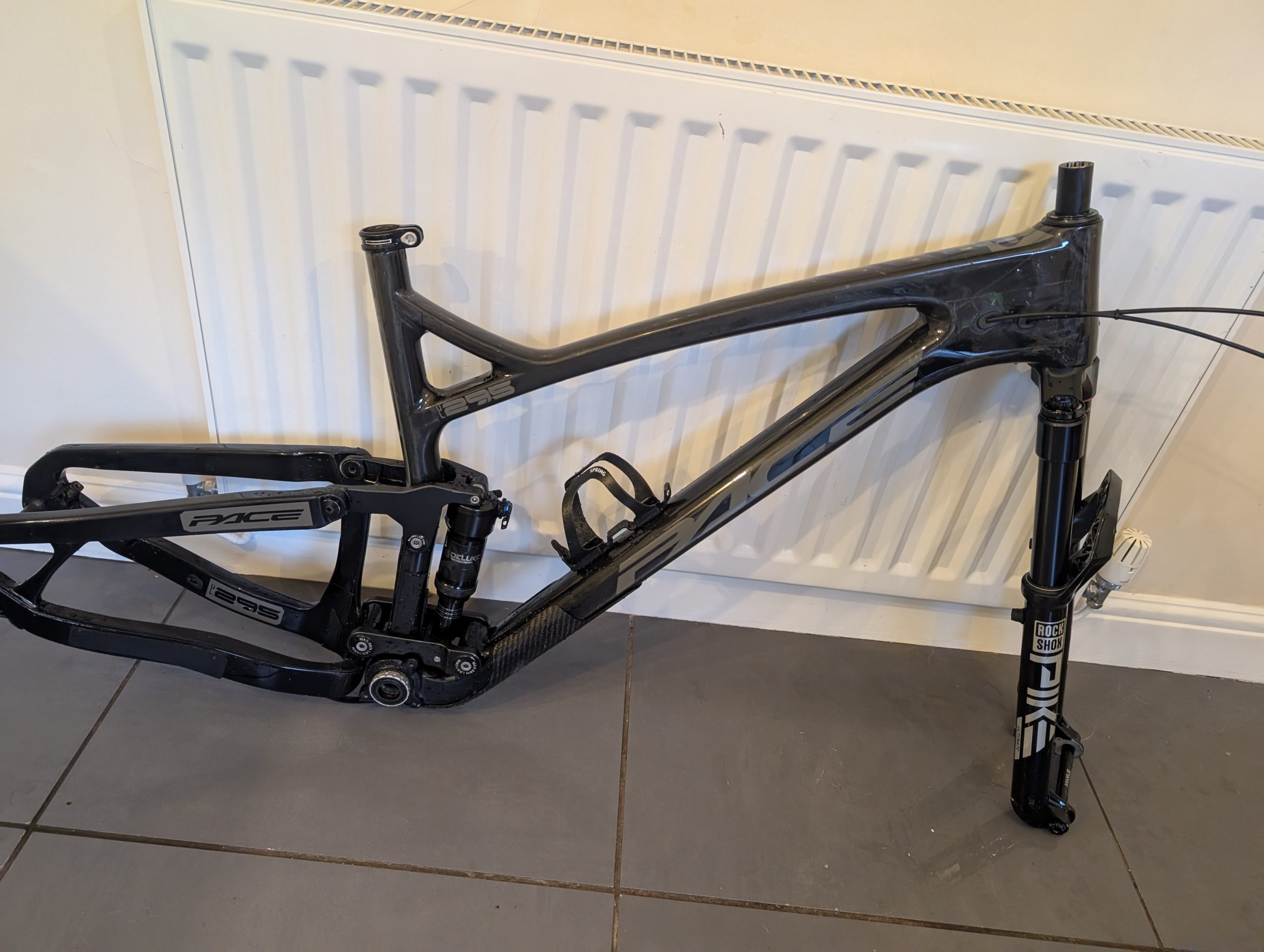 Pace rc 295 frame with pike ultimate
