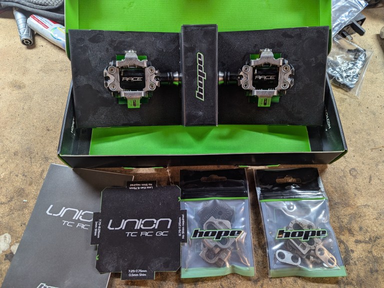 Hope Union RC pedals