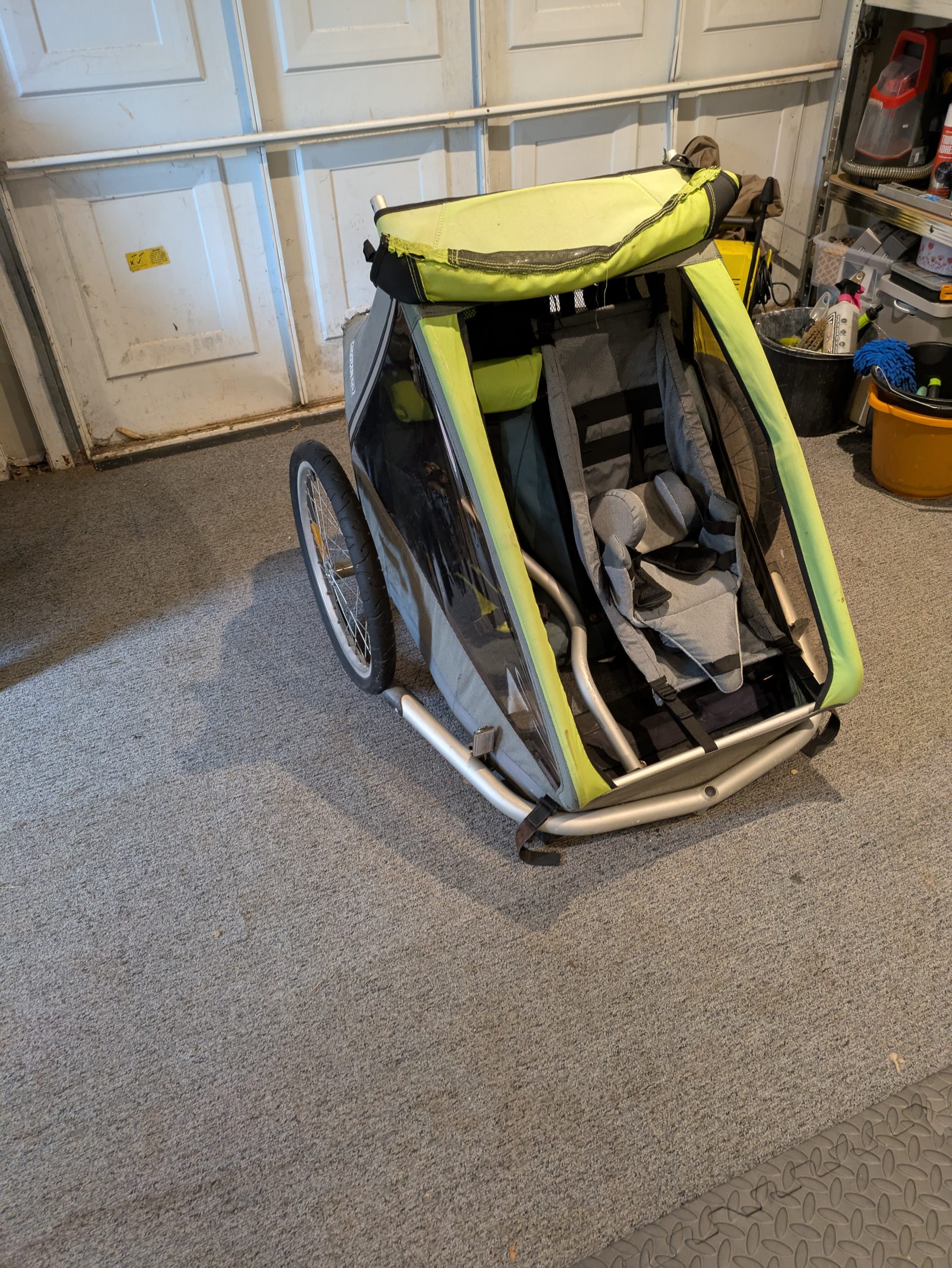 Croozer kid for 2 bike trailer